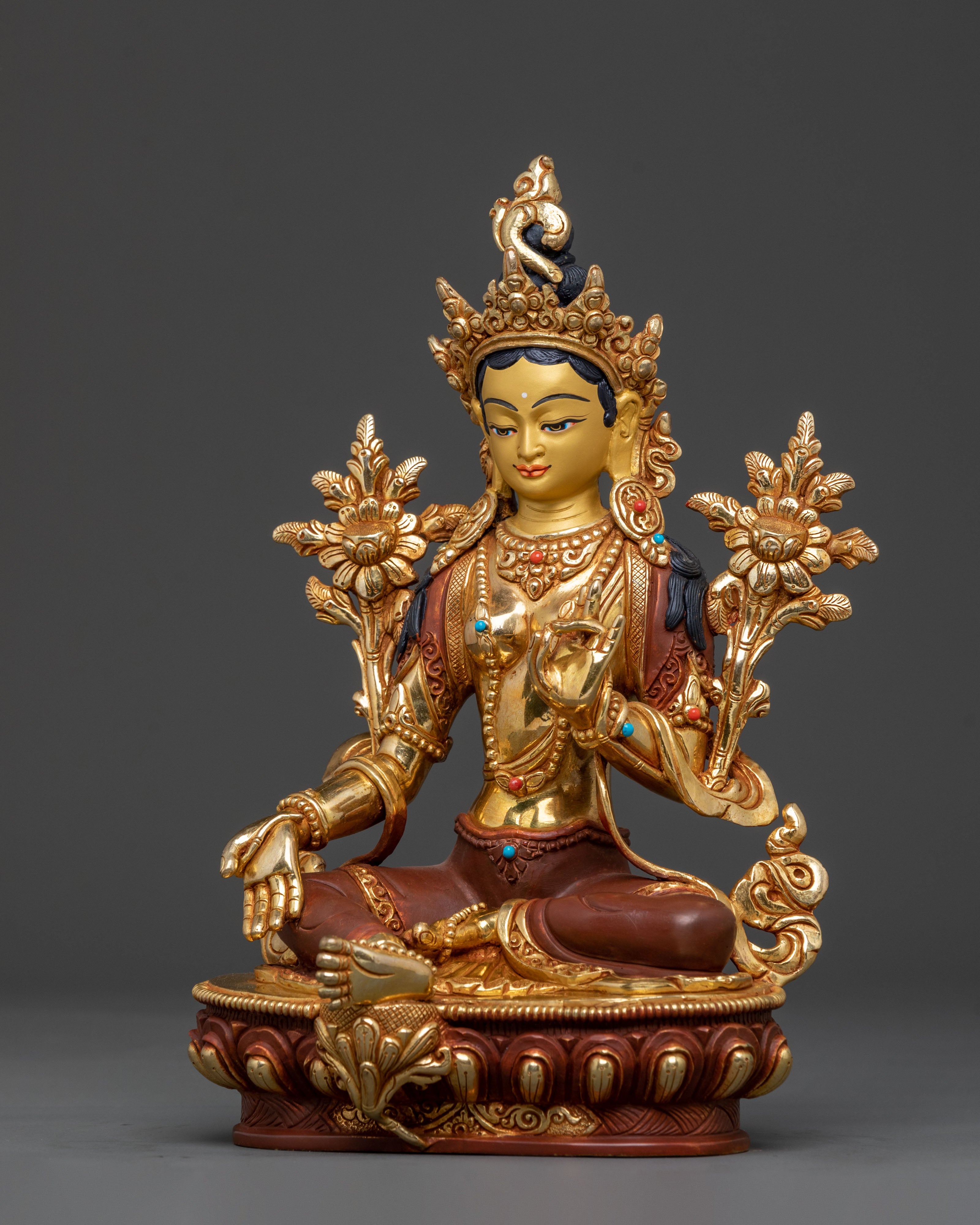 Surya Gupta Tradition 21 Tara Statue Set