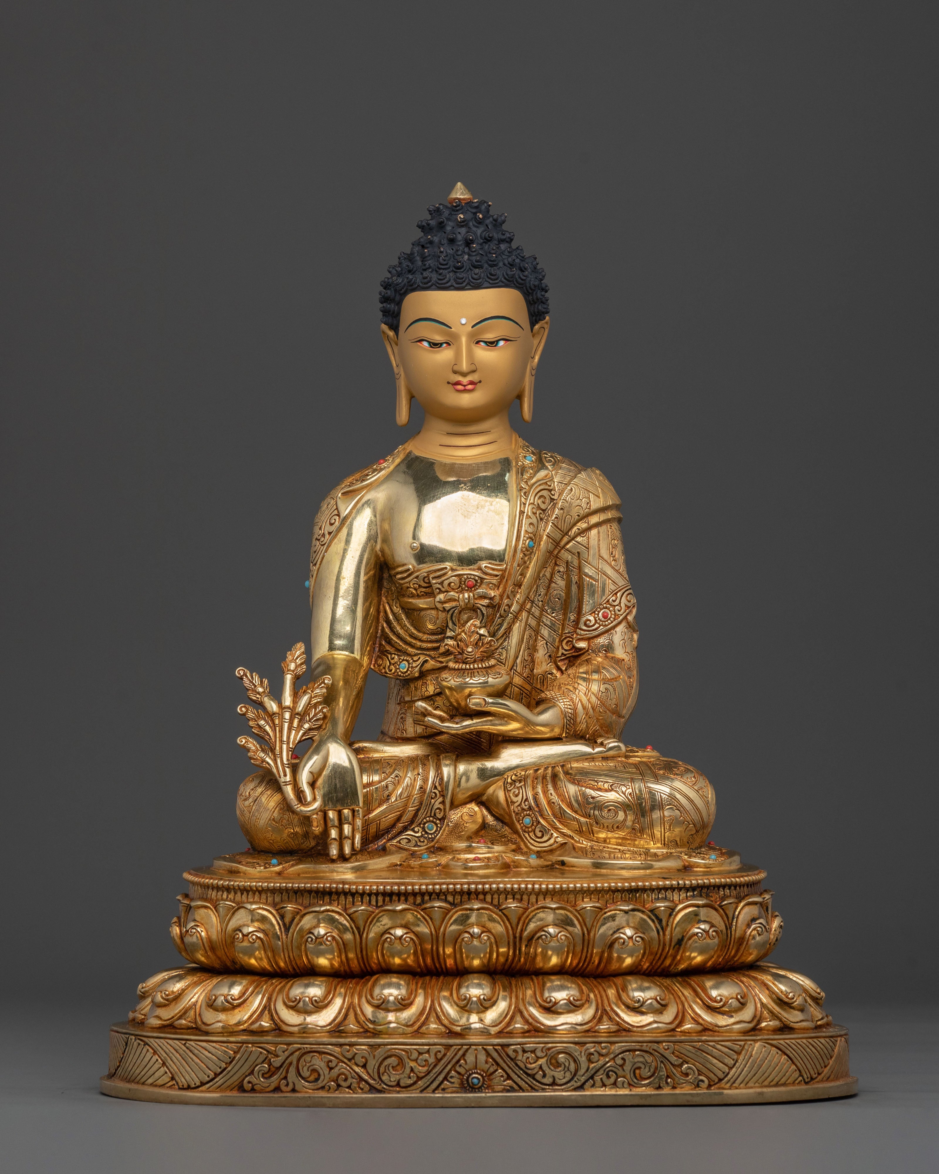Medicine Buddha Sacred Statue