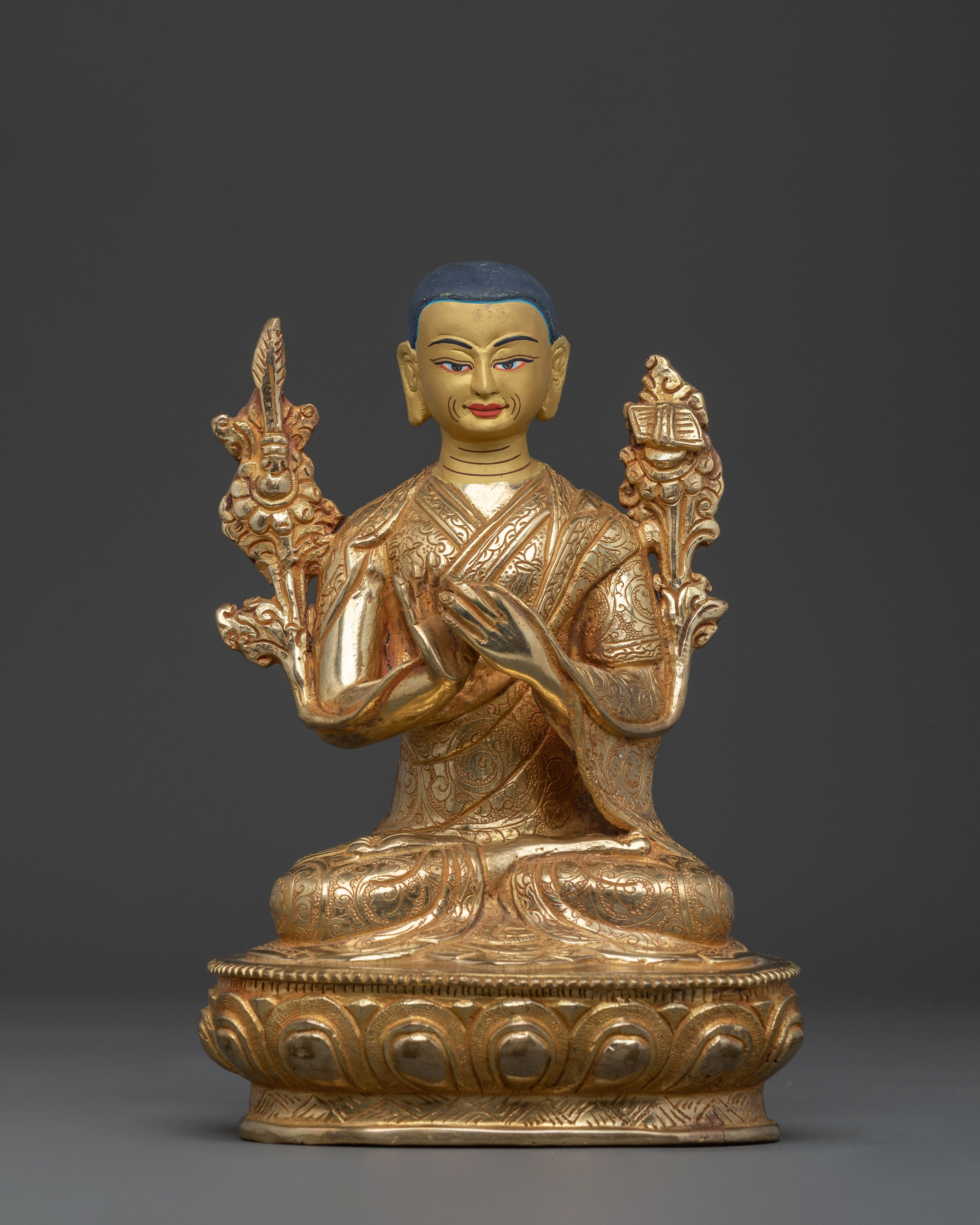Tsongkhapa Statue with Disciples | Buddhist Figurines