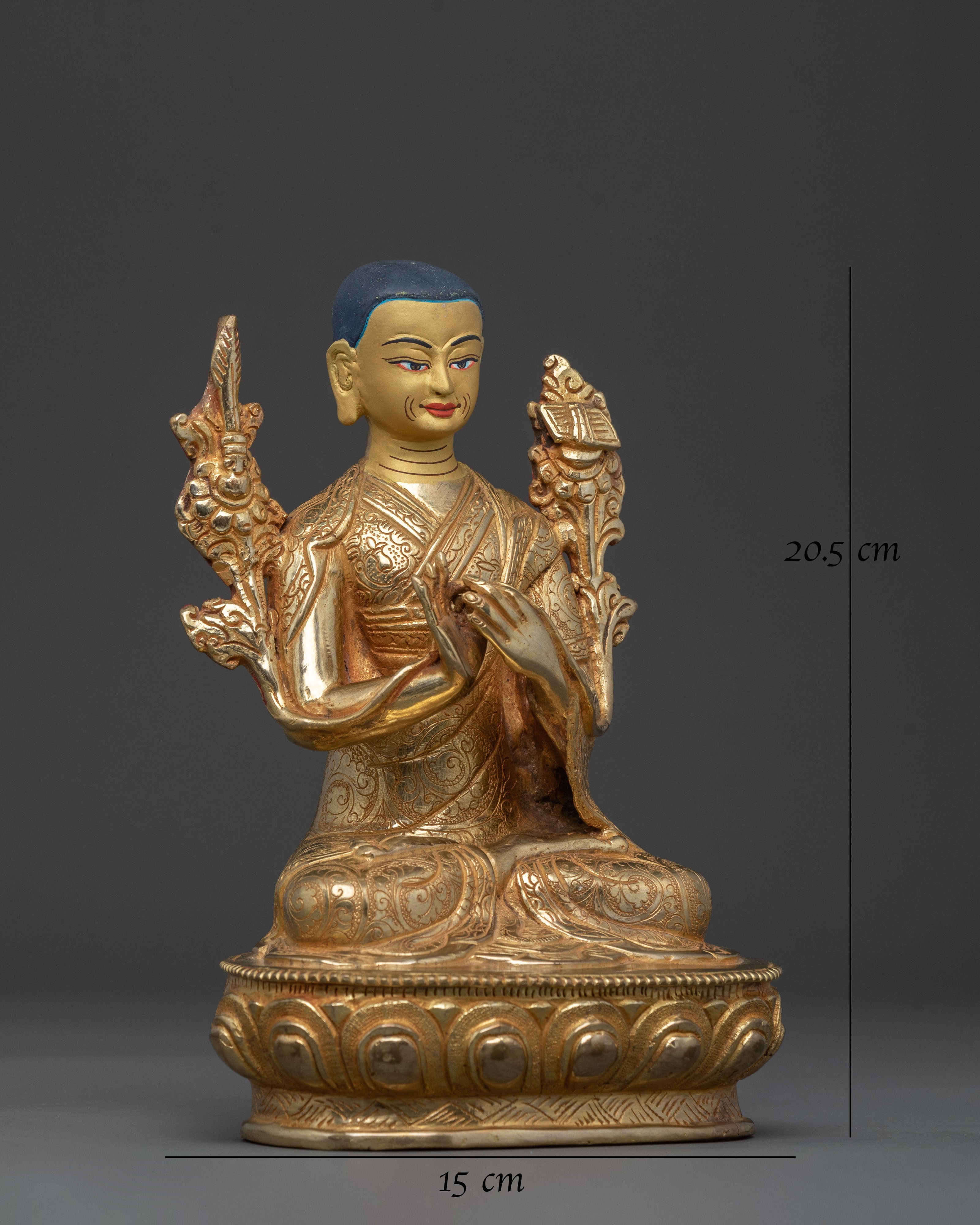 Tsongkhapa Statue with Disciples | Buddhist Figurines