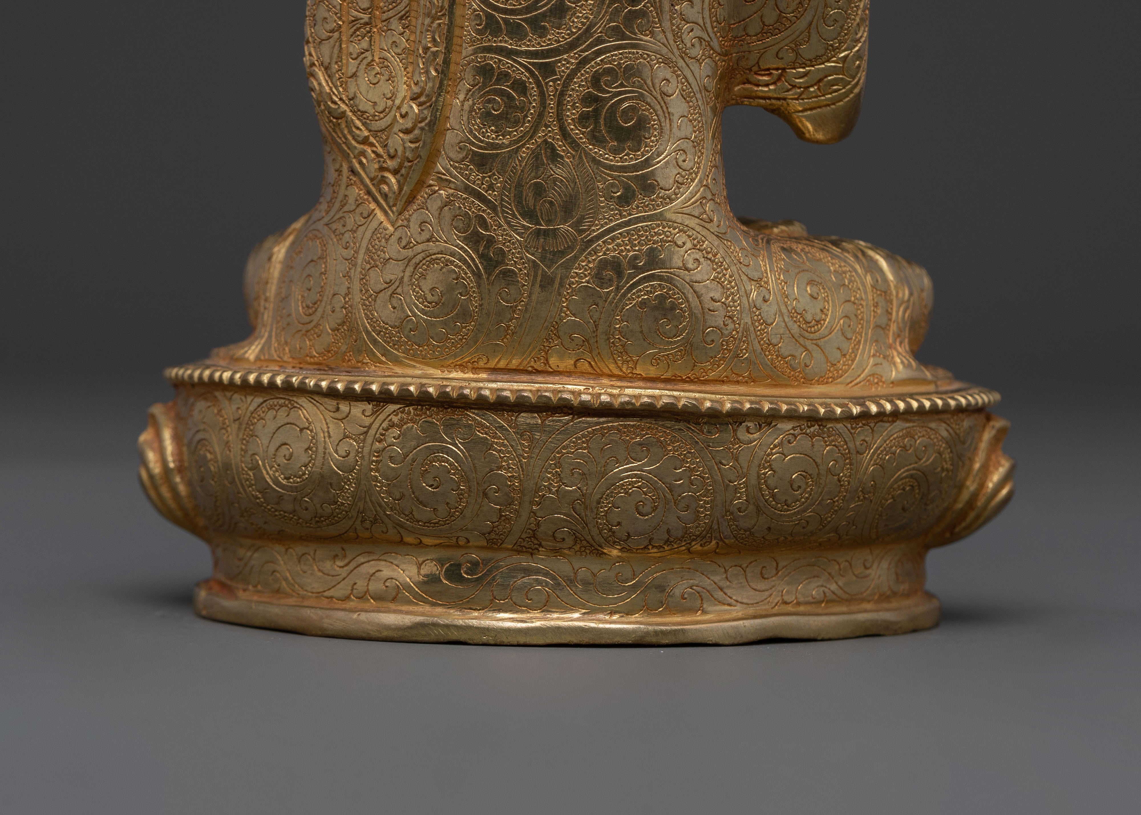 Tsongkhapa Statue with Disciples | Buddhist Figurines