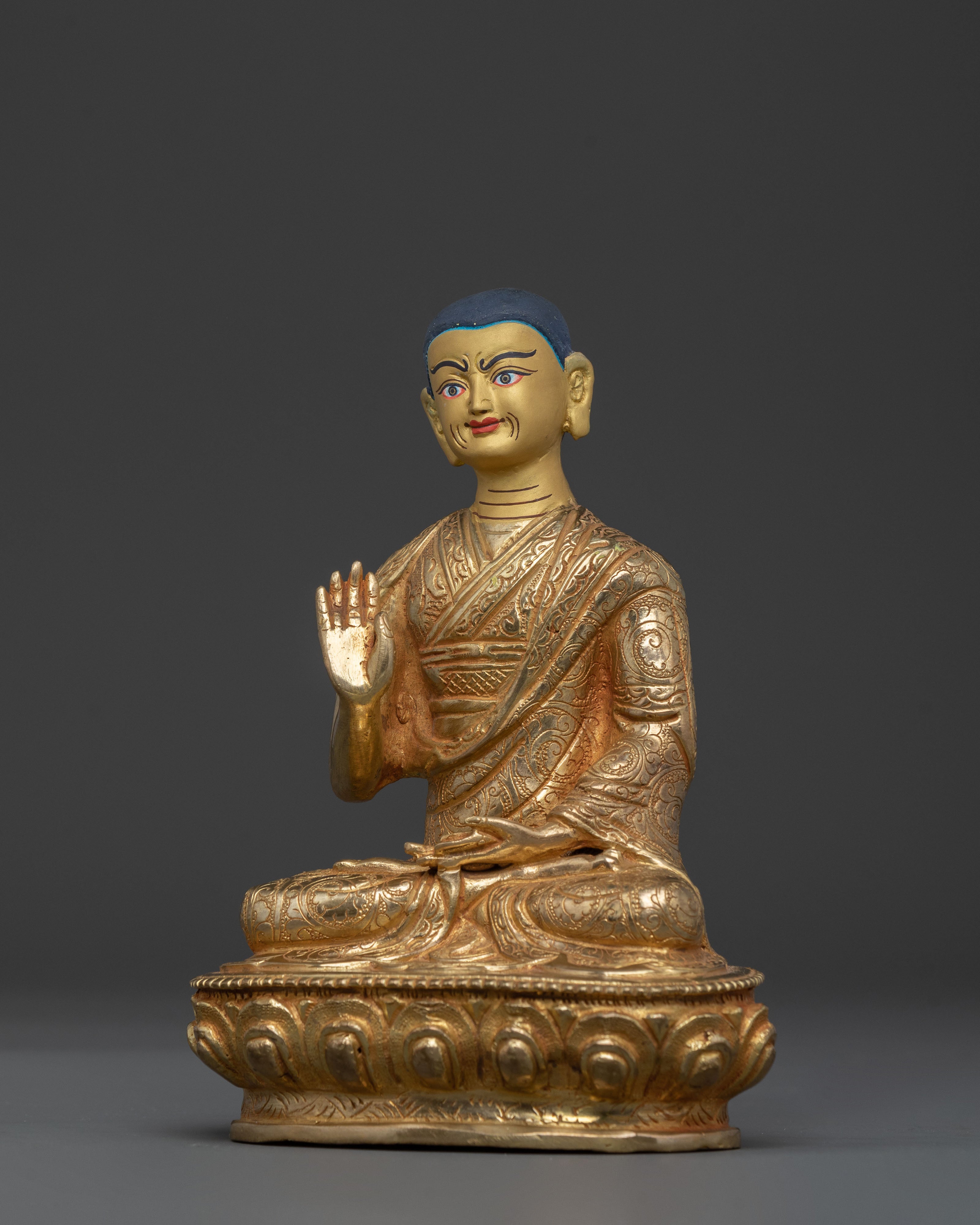 Tsongkhapa Statue with Disciples | Buddhist Figurines