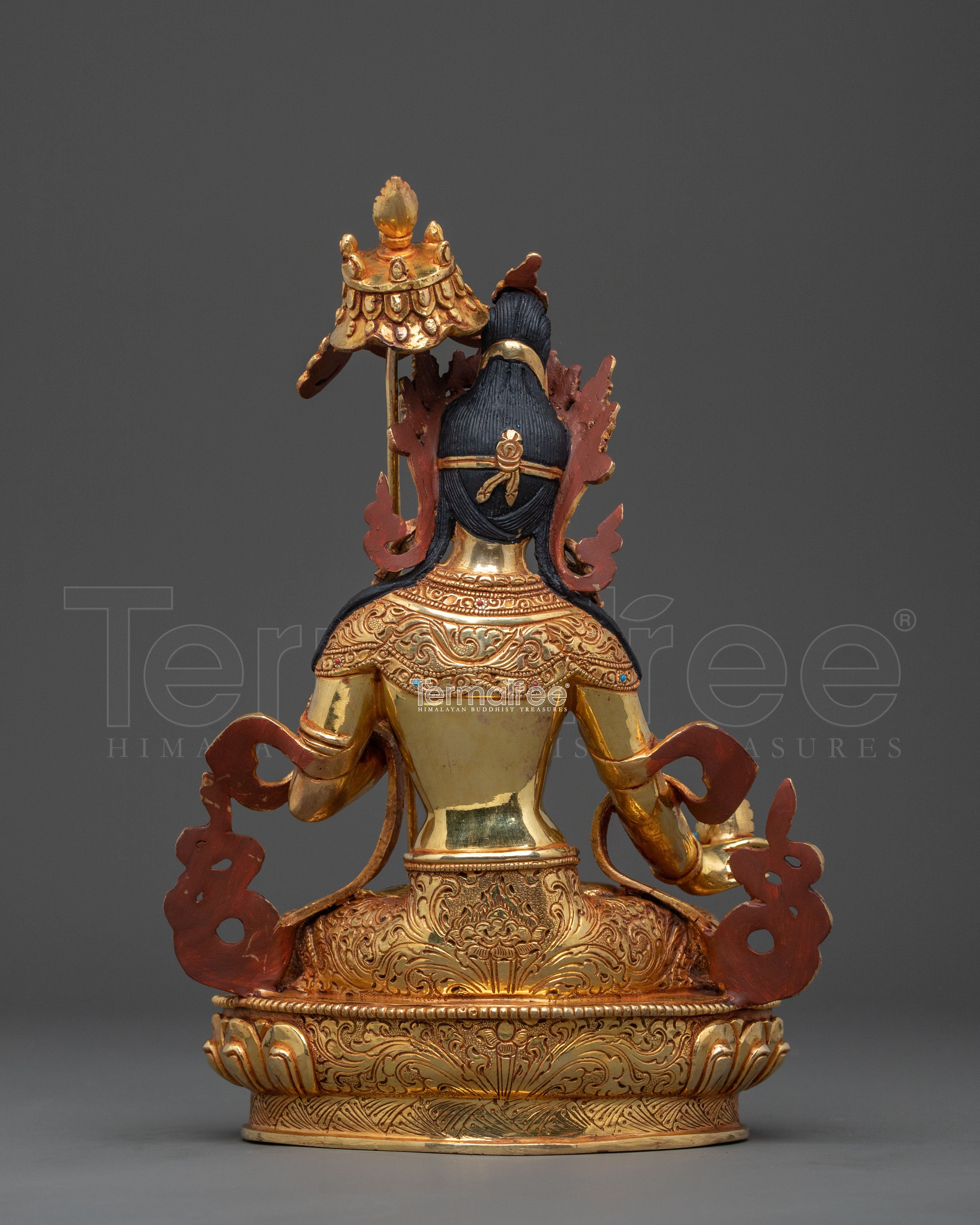 Traditional Dukar Statue | 24K Gold Gilded