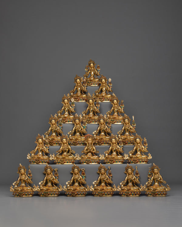 twenty one tara-statue-set