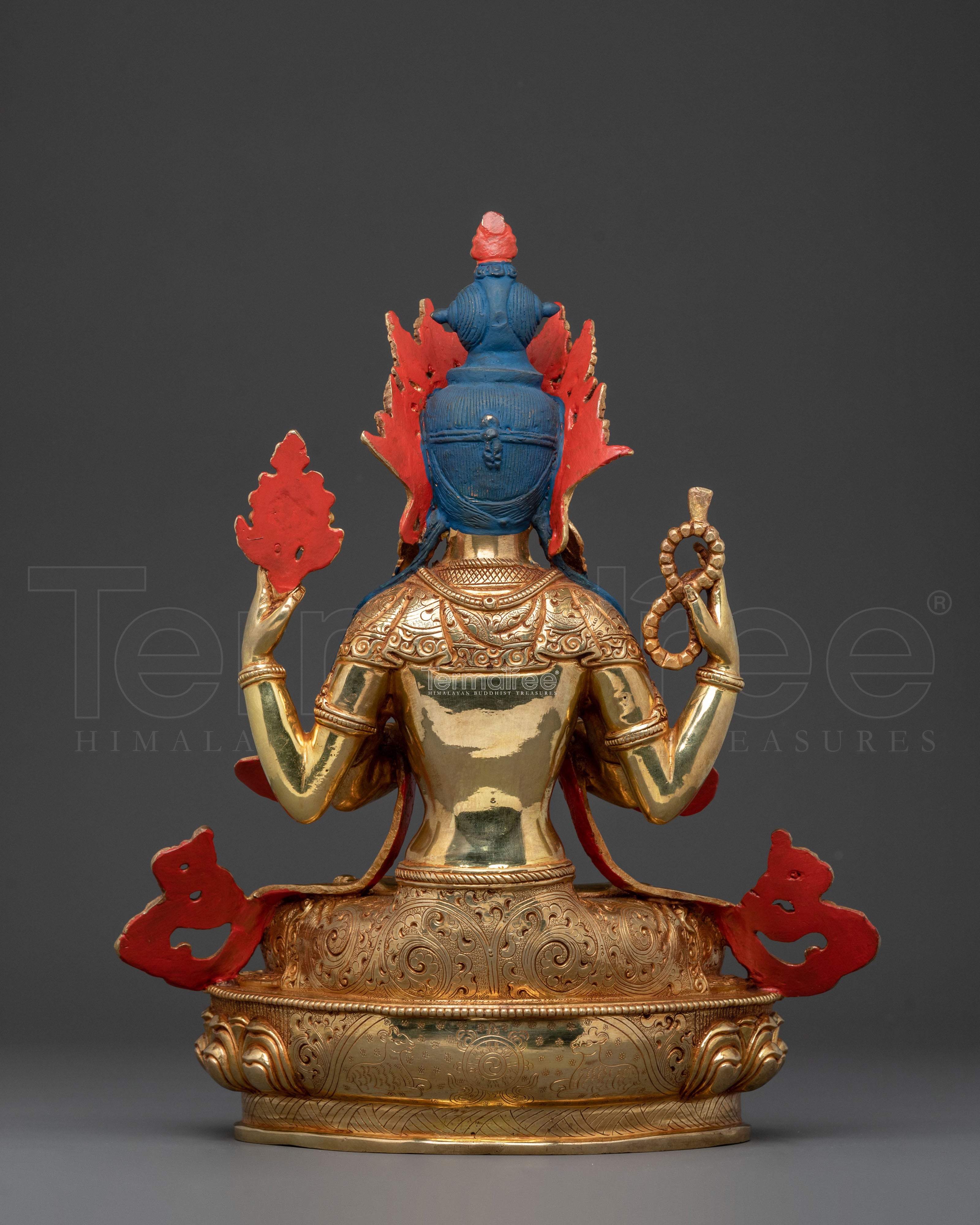 Handcrafted Chenrezig Statue | Home Decor