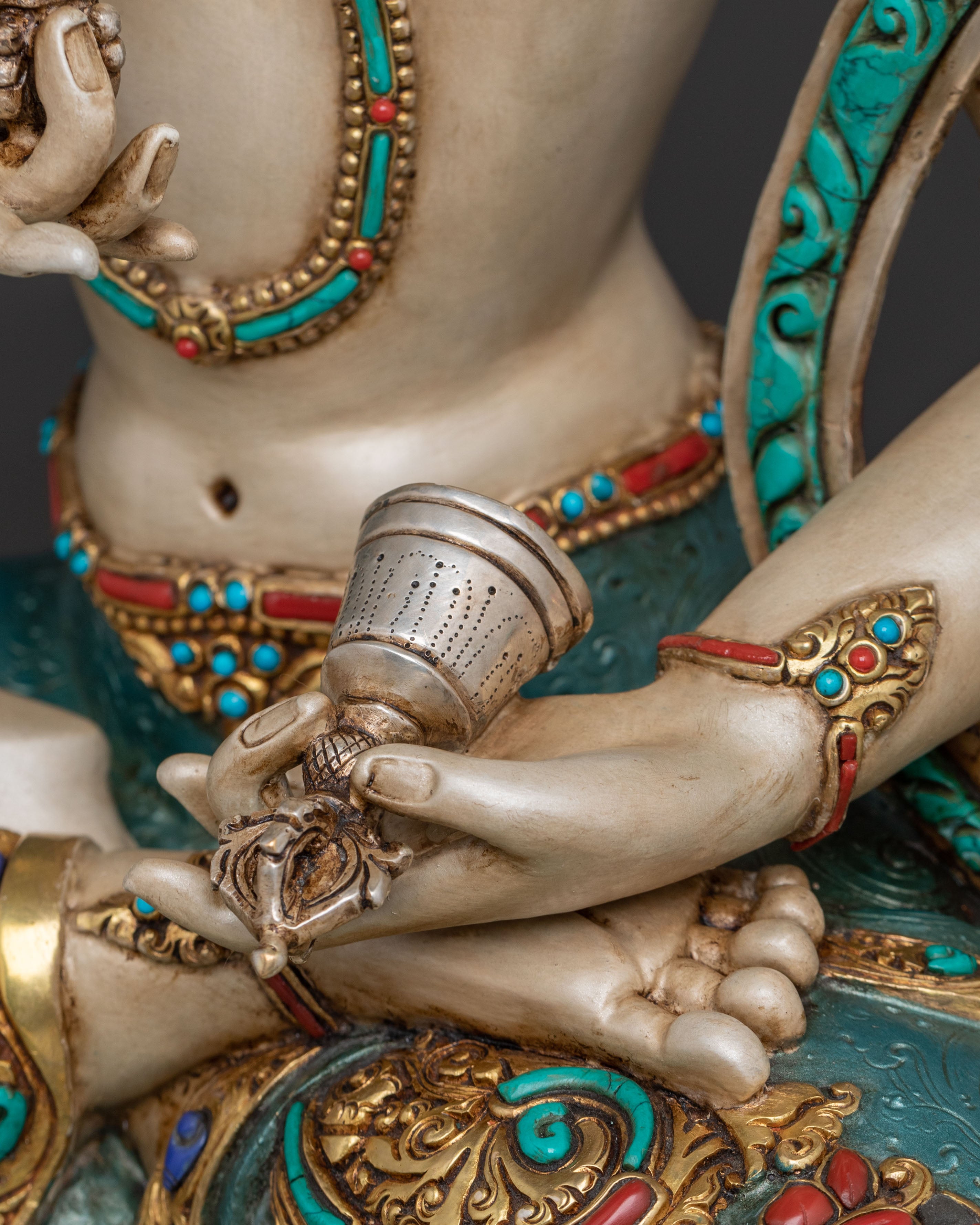 Vajrasattva Sculpture | Purification Deity
