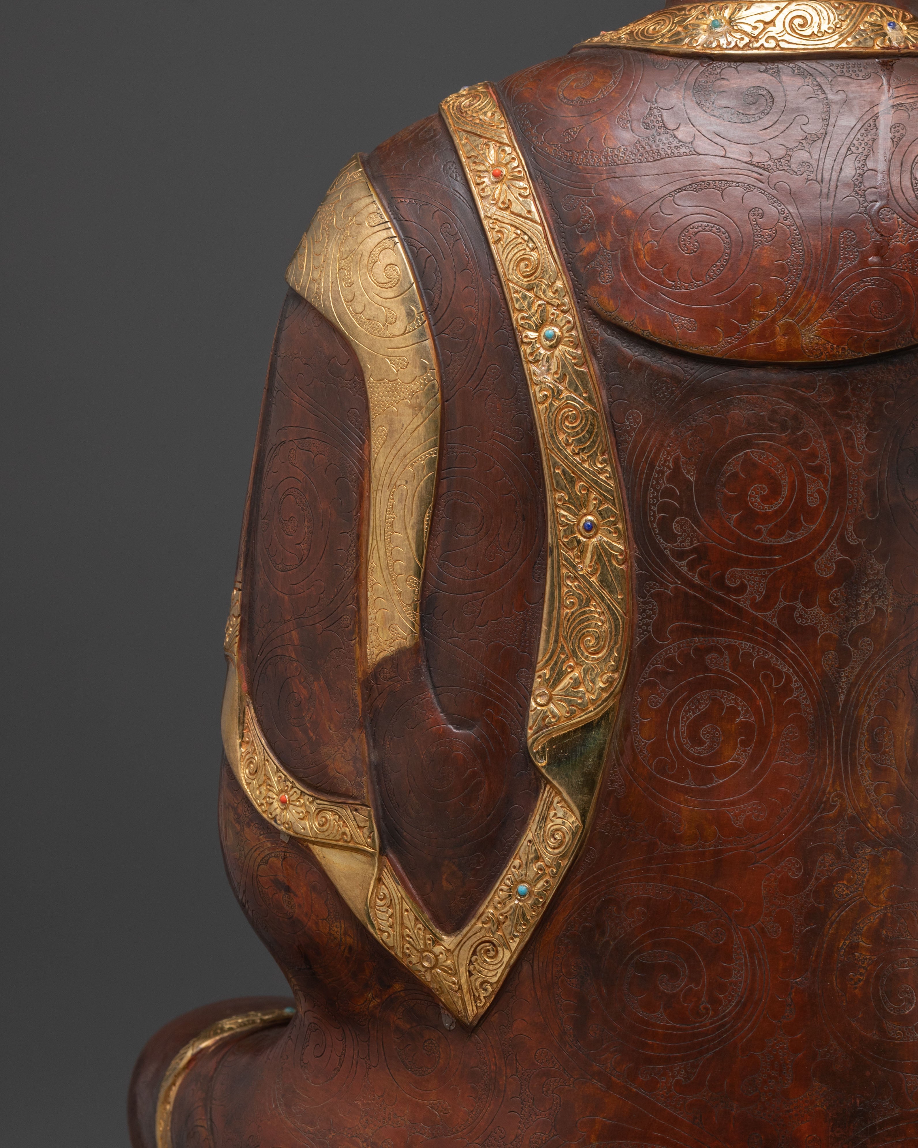 Tibetan Shakyamuni Buddha Sacred Statue | Buddhist Altar Decor