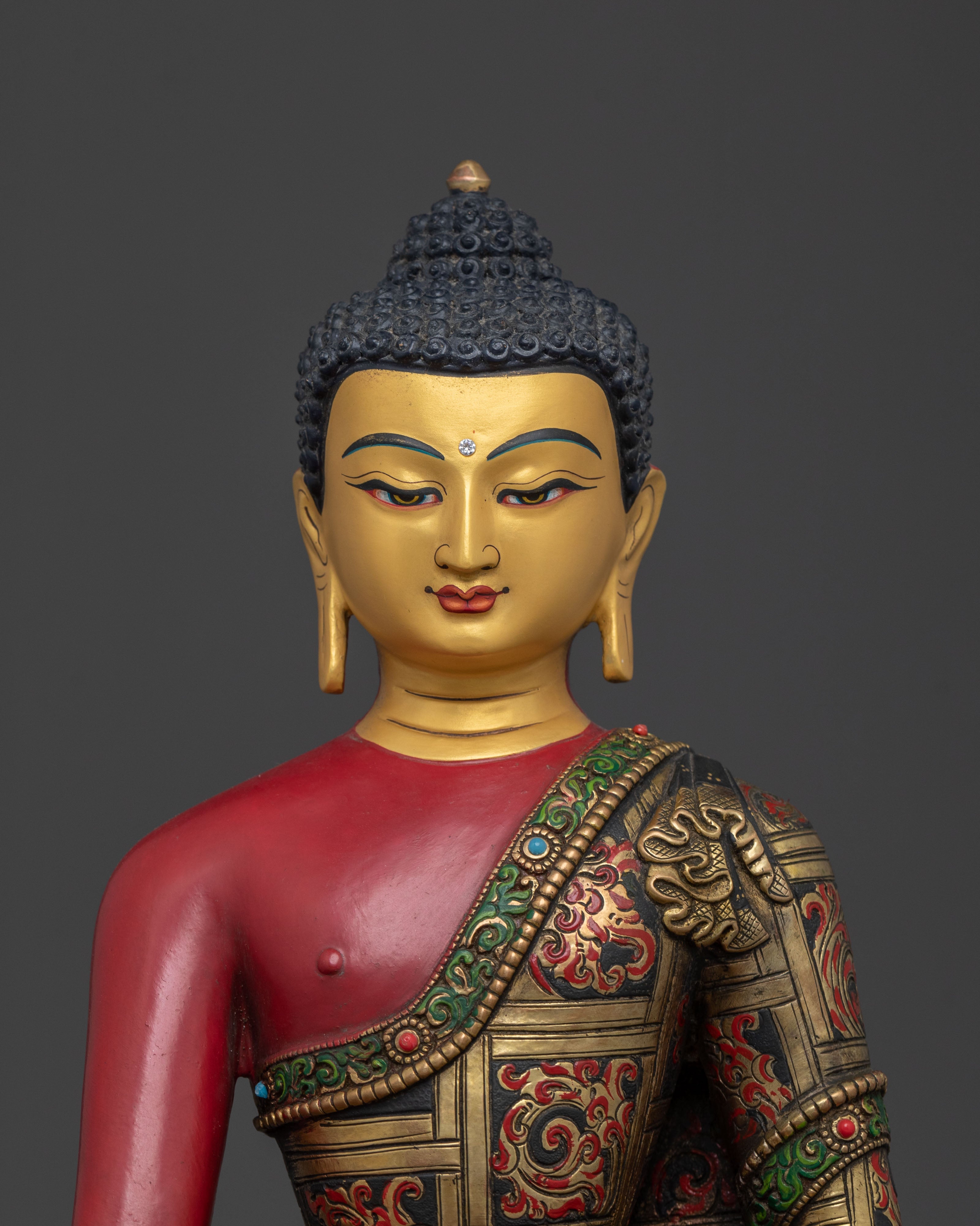 8 Buddha Sacred Statue Set | Symbol of Enlightenment and Wisdom