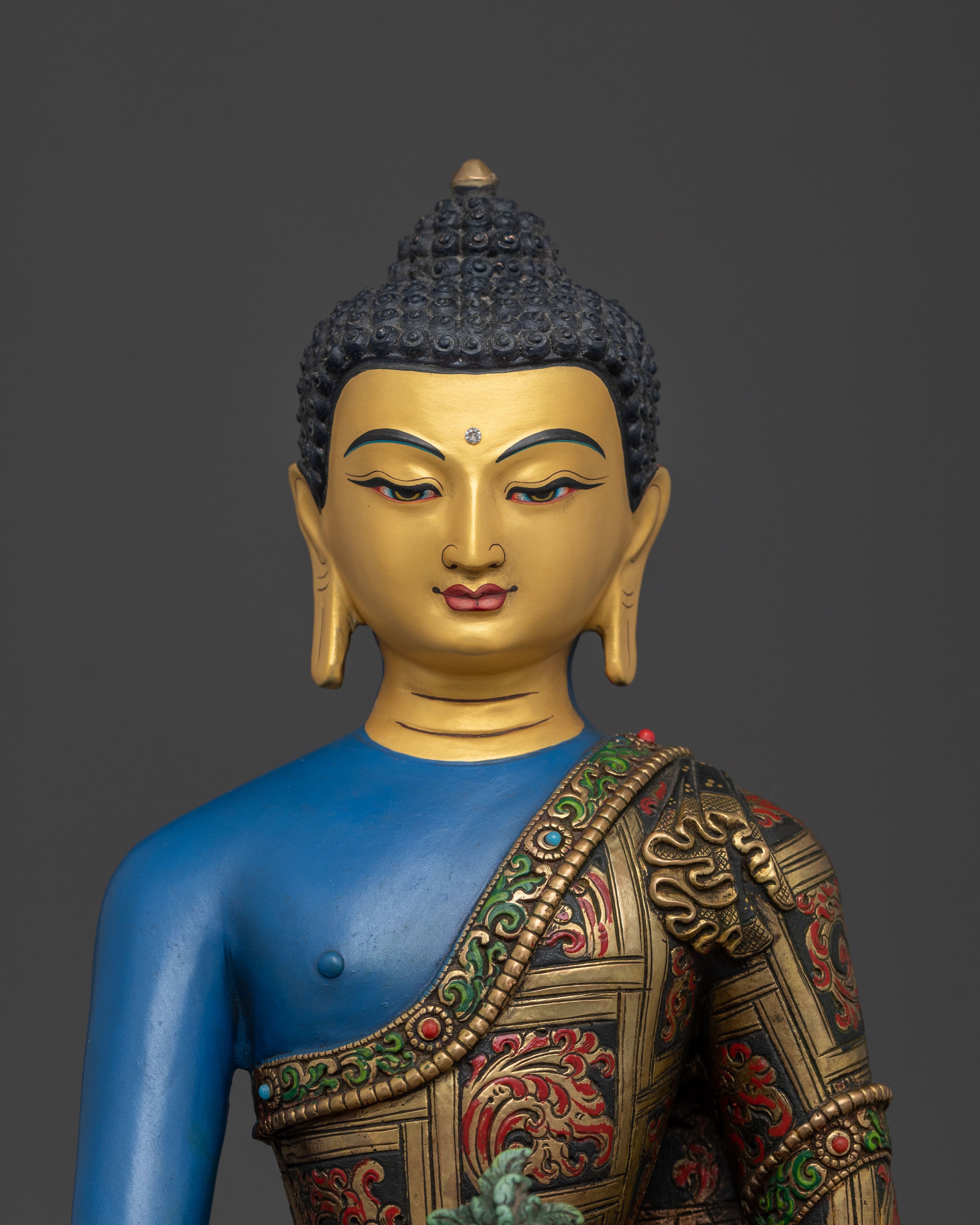 8 Buddha Sacred Statue Set | Symbol of Enlightenment and Wisdom
