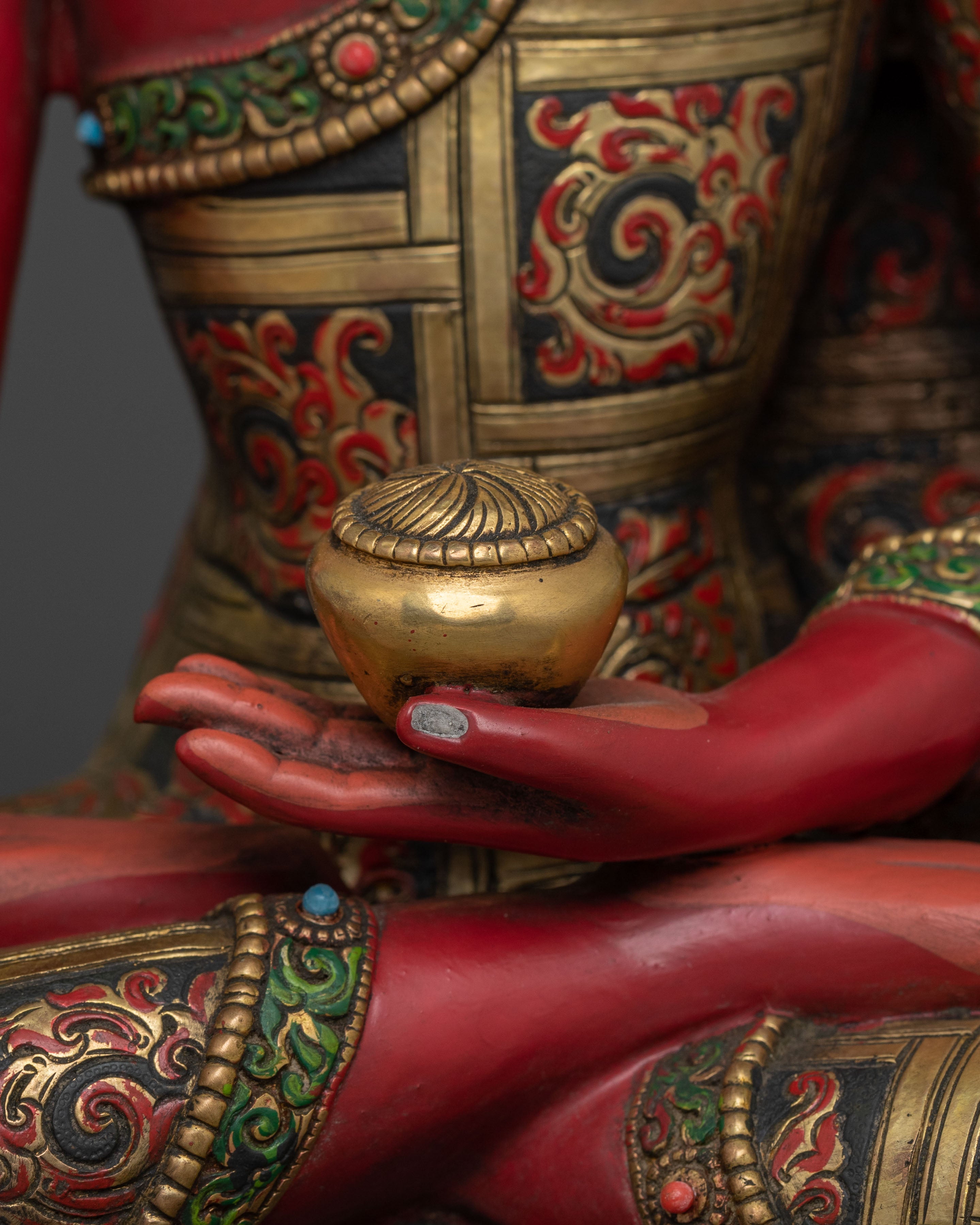 8 Buddha Sacred Statue Set | Symbol of Enlightenment and Wisdom
