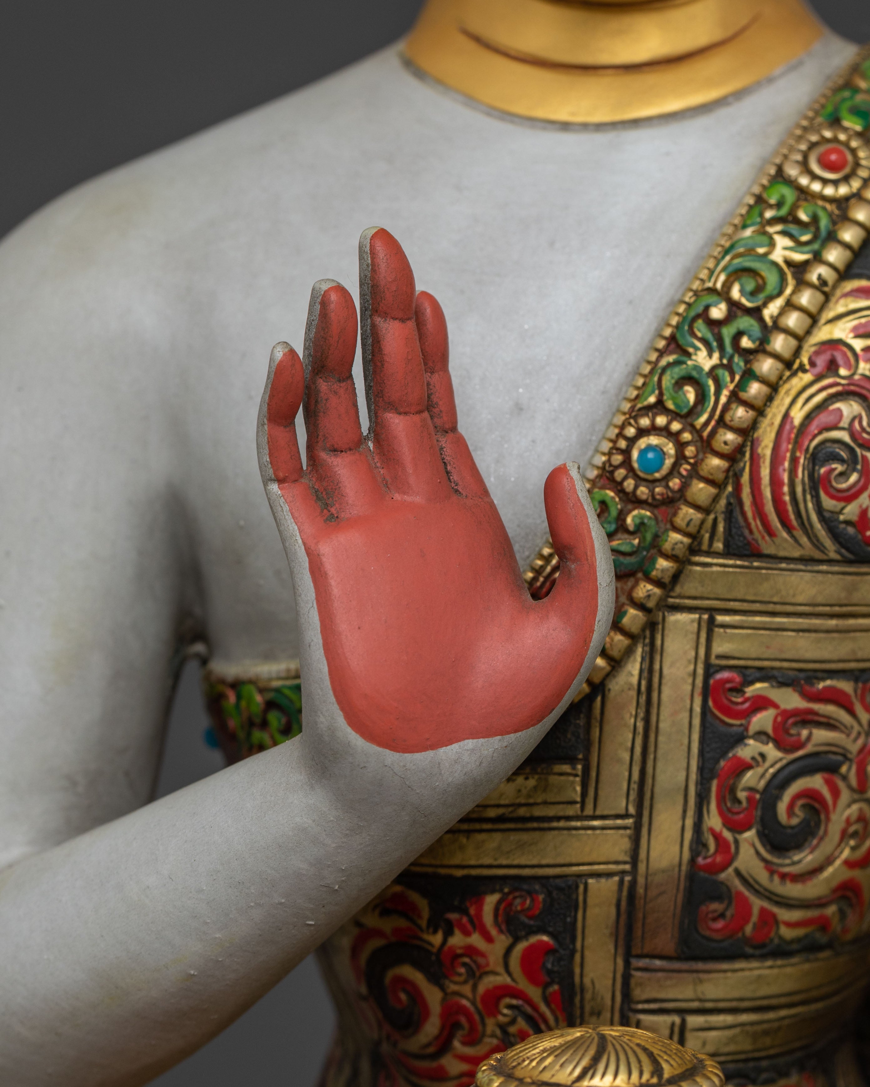 8 Buddha Sacred Statue Set | Symbol of Enlightenment and Wisdom