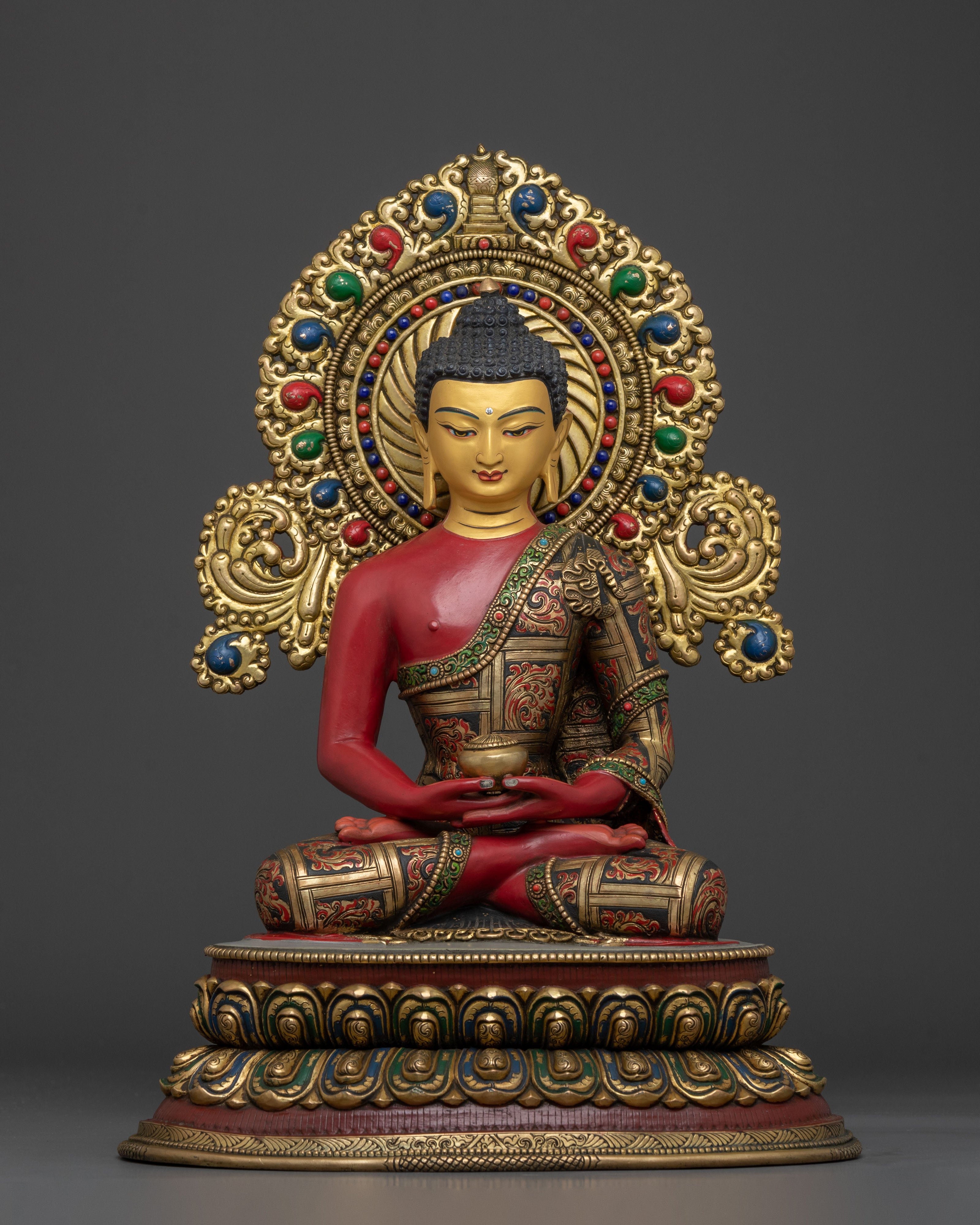 8 Buddha Sacred Statue Set | Symbol of Enlightenment and Wisdom
