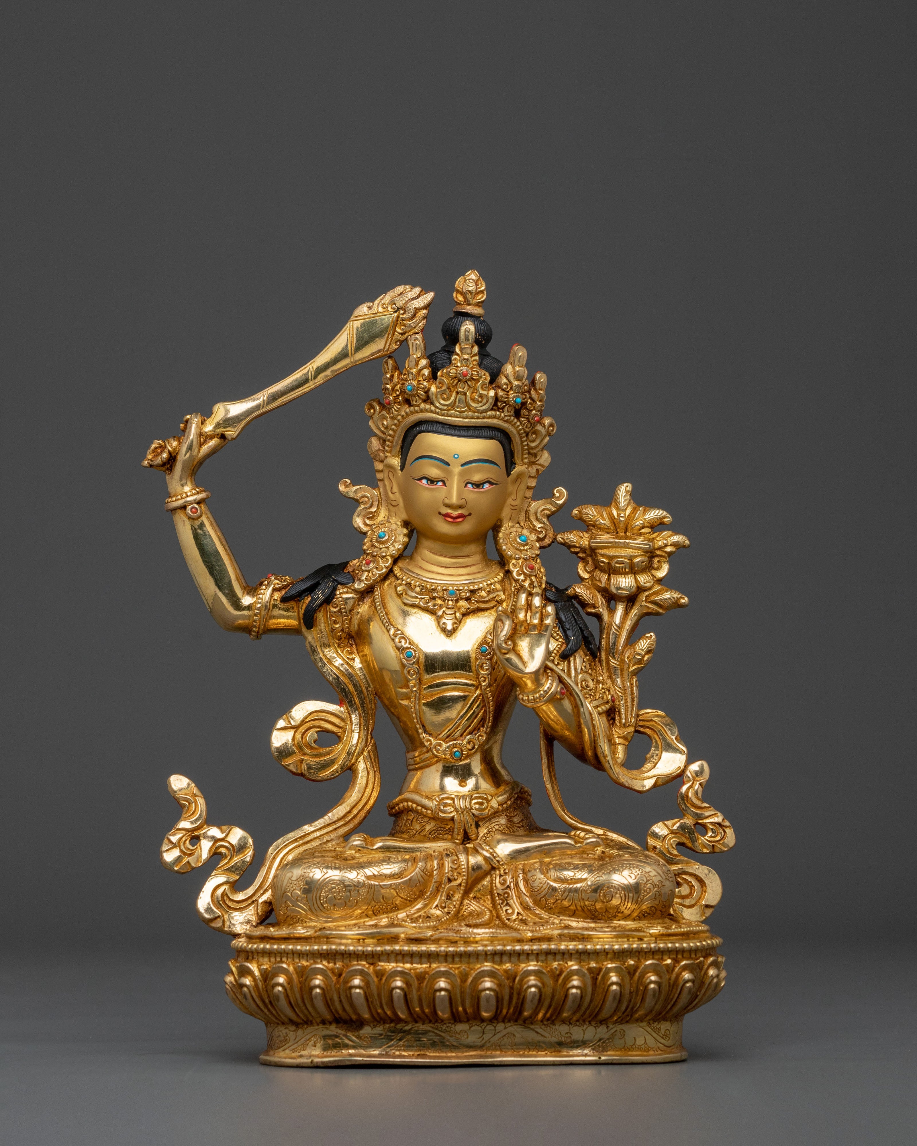 Six Bodhisattva Statue Set | Sacred Buddhist Collection