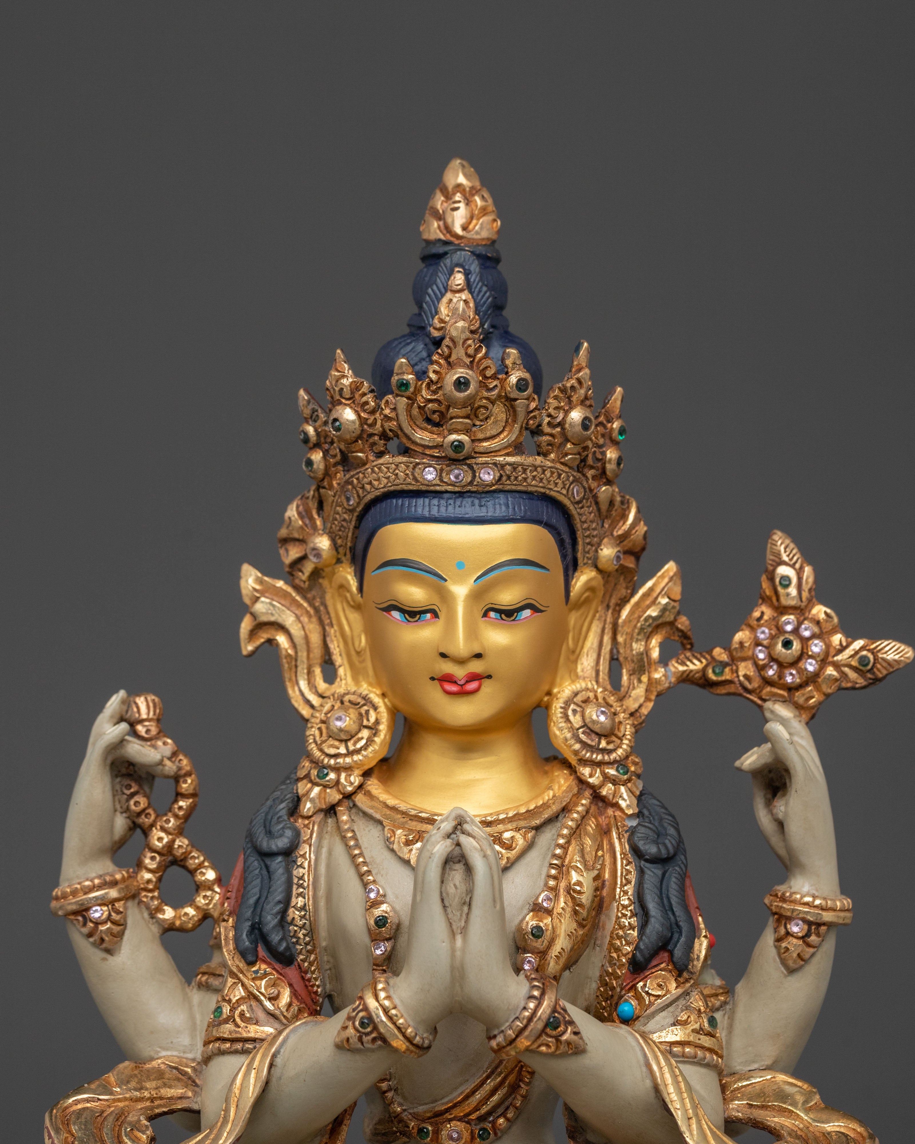 Seven Boddhisattva Statue Set | Serene Figurines