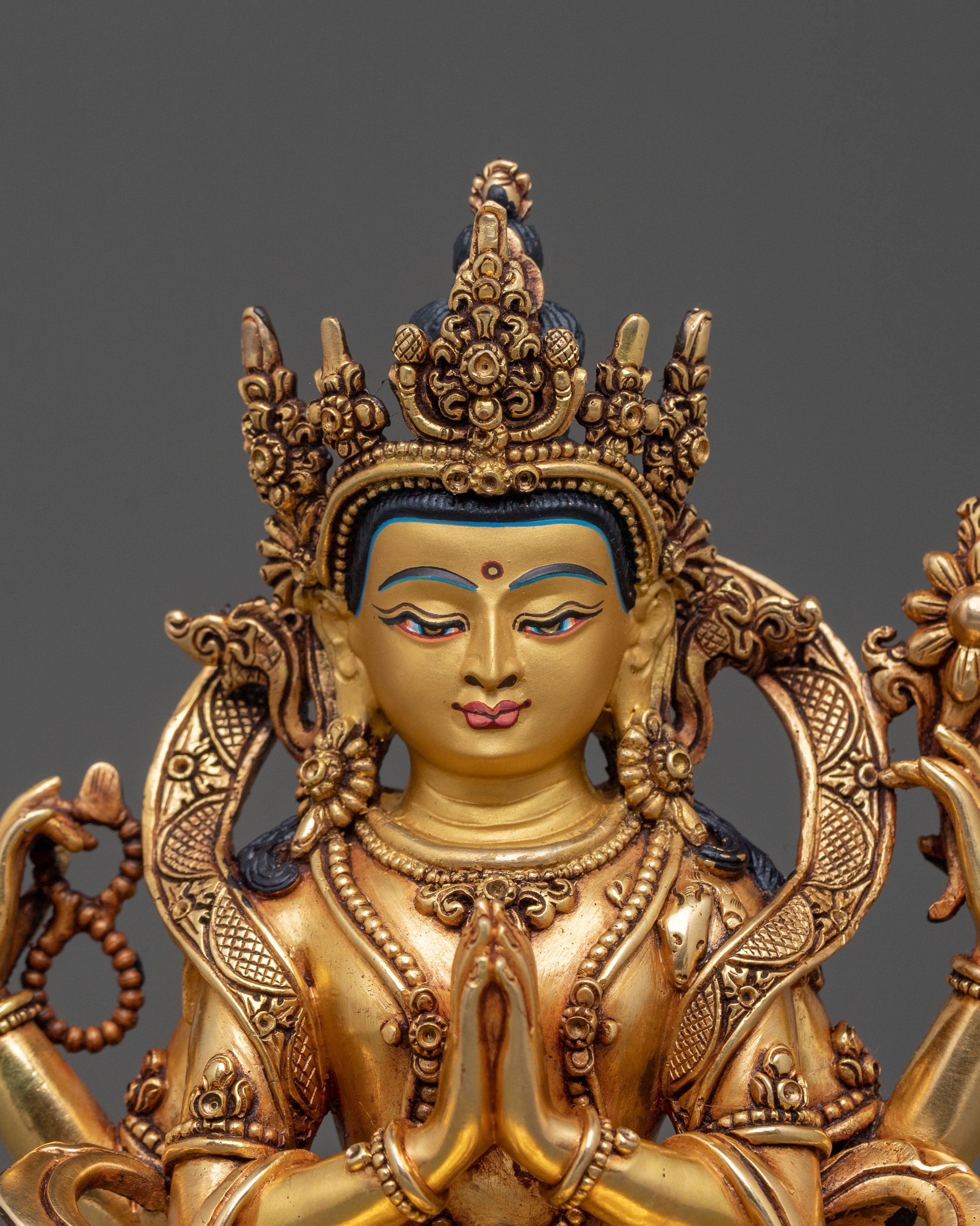 Six Bodhisattva Statue Set | Sacred Buddhist Figurines