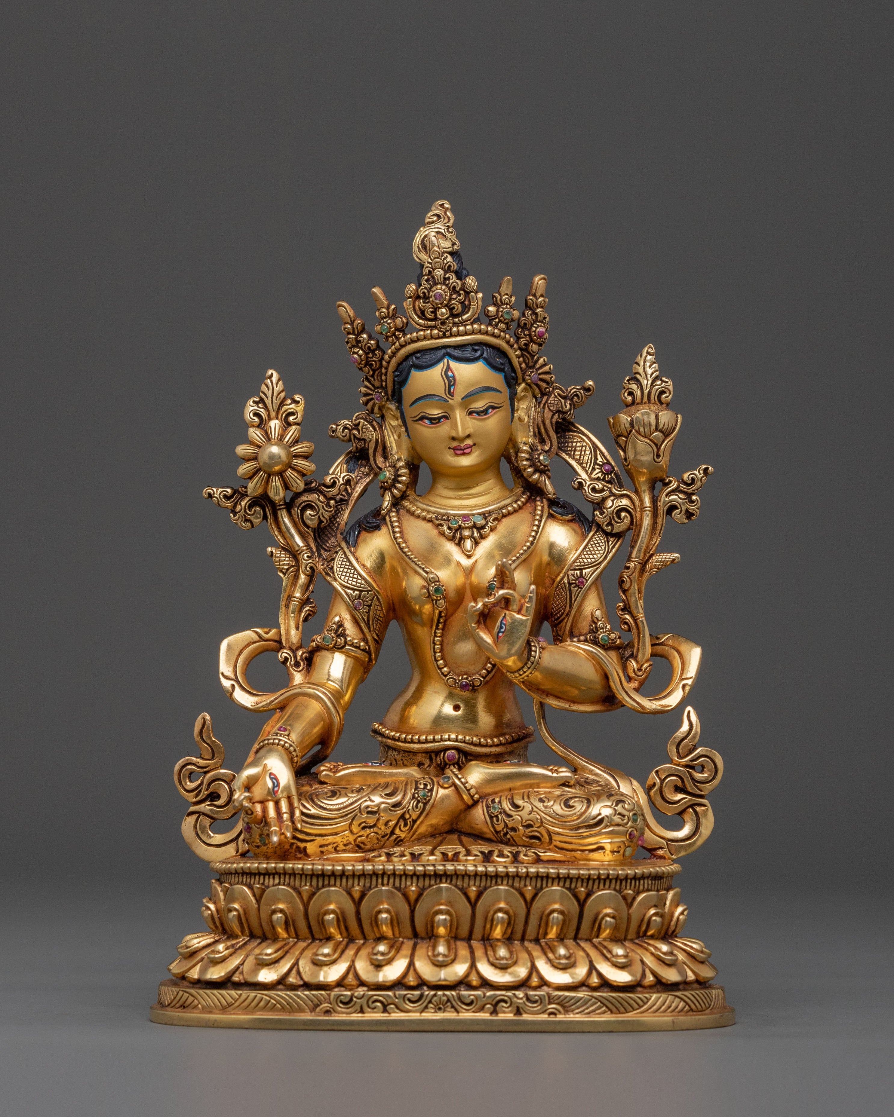 Six Bodhisattva Statue Set | Sacred Buddhist Figurines