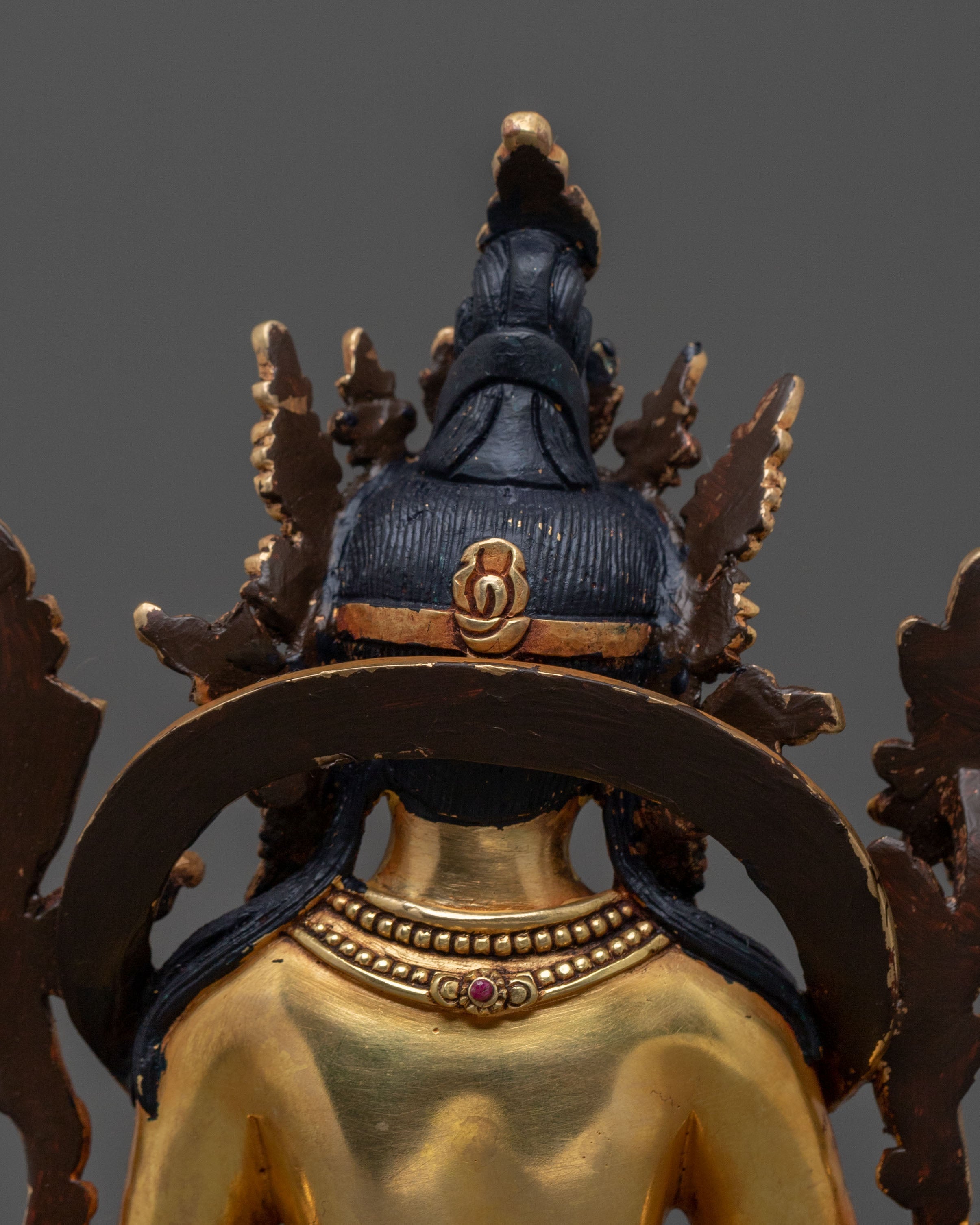 Eight Bodhisattva Statue Set | 24K Gold Gilded Collection