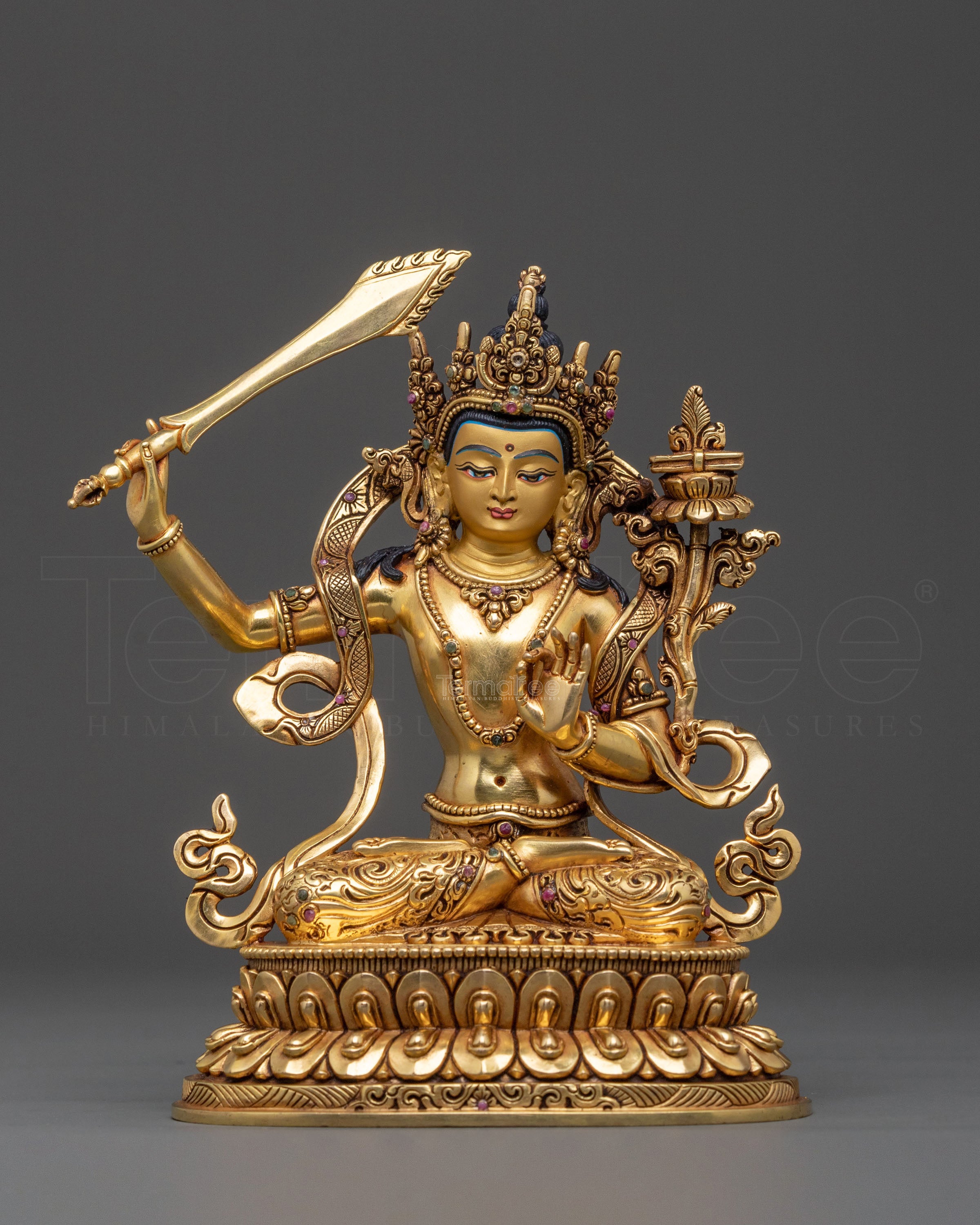 Six Bodhisattva Statue Set | Sacred Buddhist Figurines