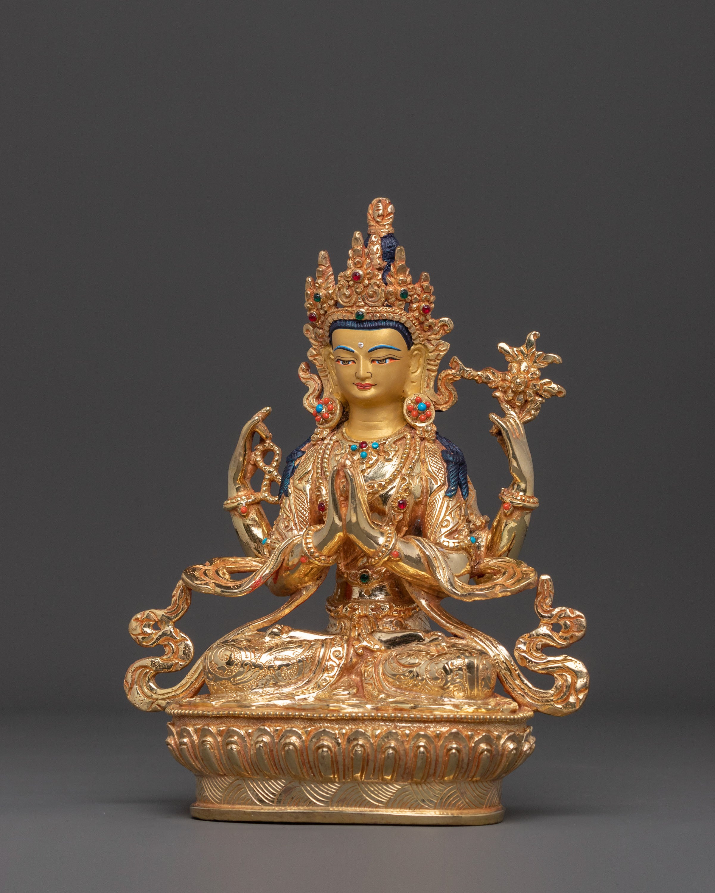 Chenrezig Compassionate Sculpture | Home Decor