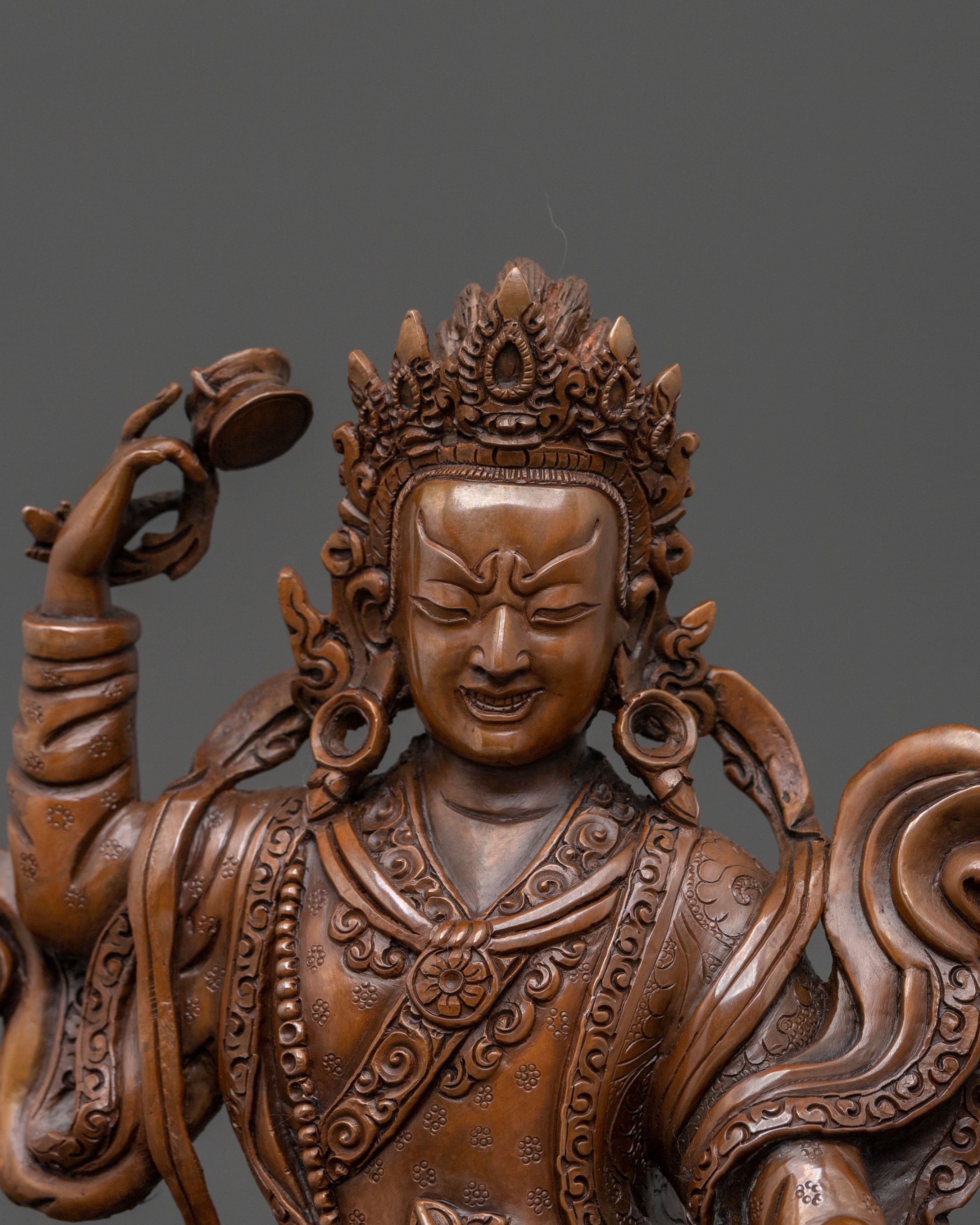 Guru Rinpoche Statue with Eight Manifestations | Home Decor