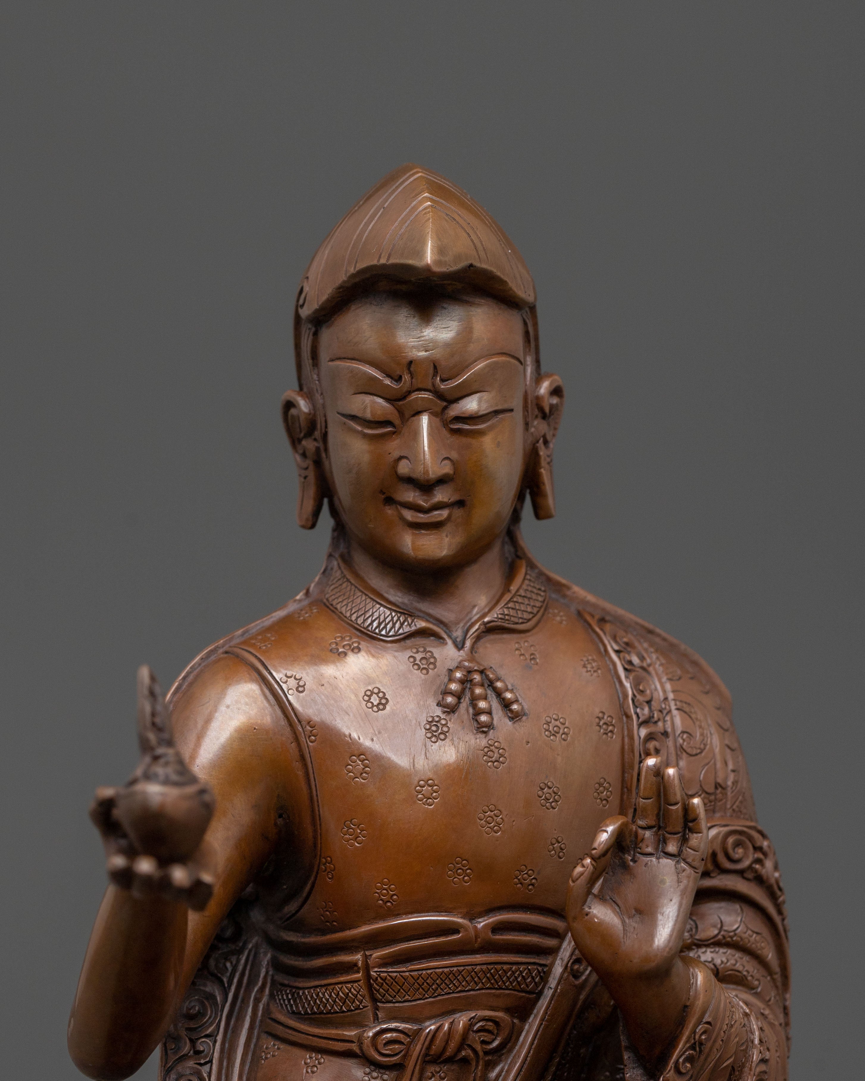 Guru Rinpoche Statue with Eight Manifestations | Home Decor