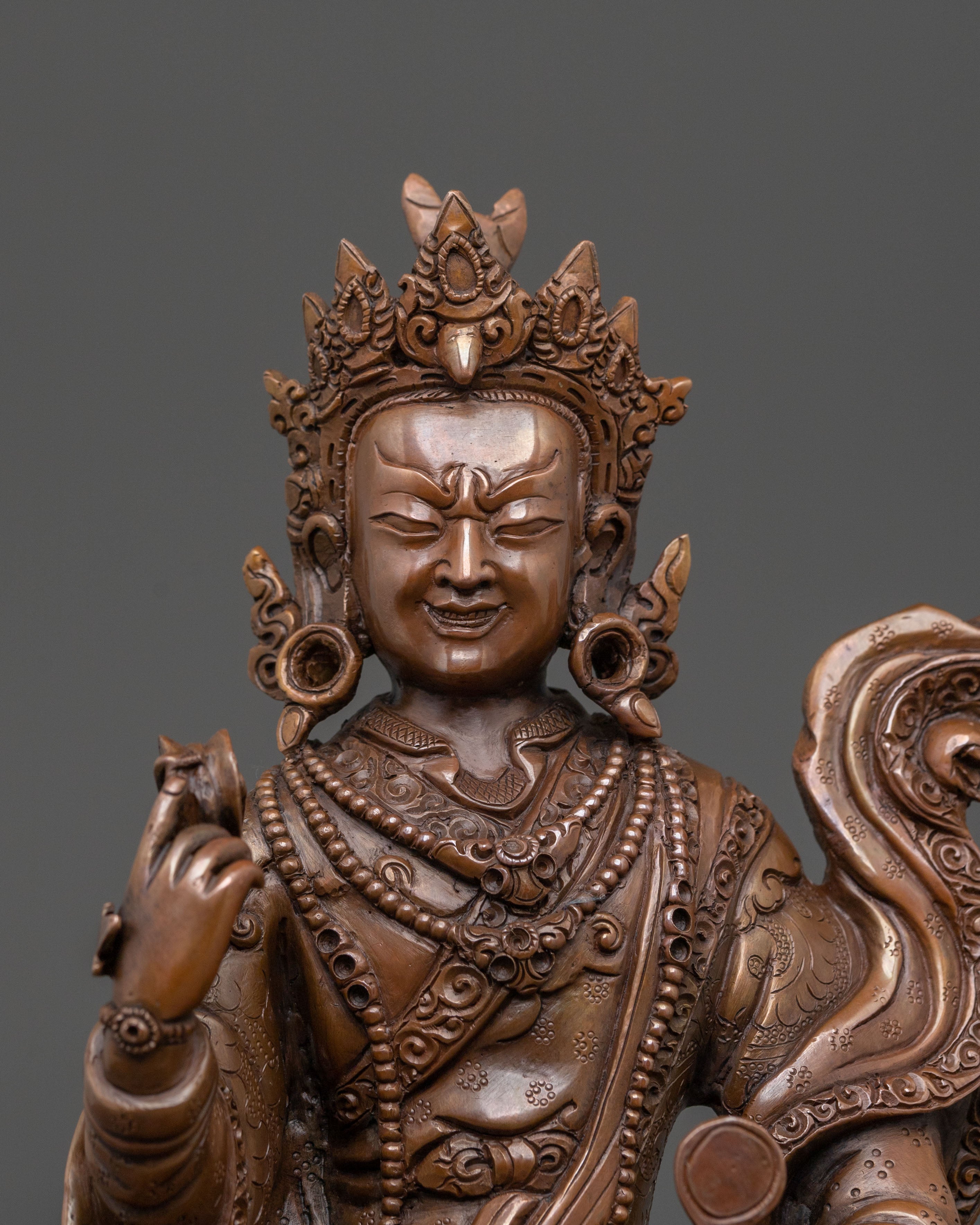 Guru Rinpoche Statue with Eight Manifestations | Home Decor