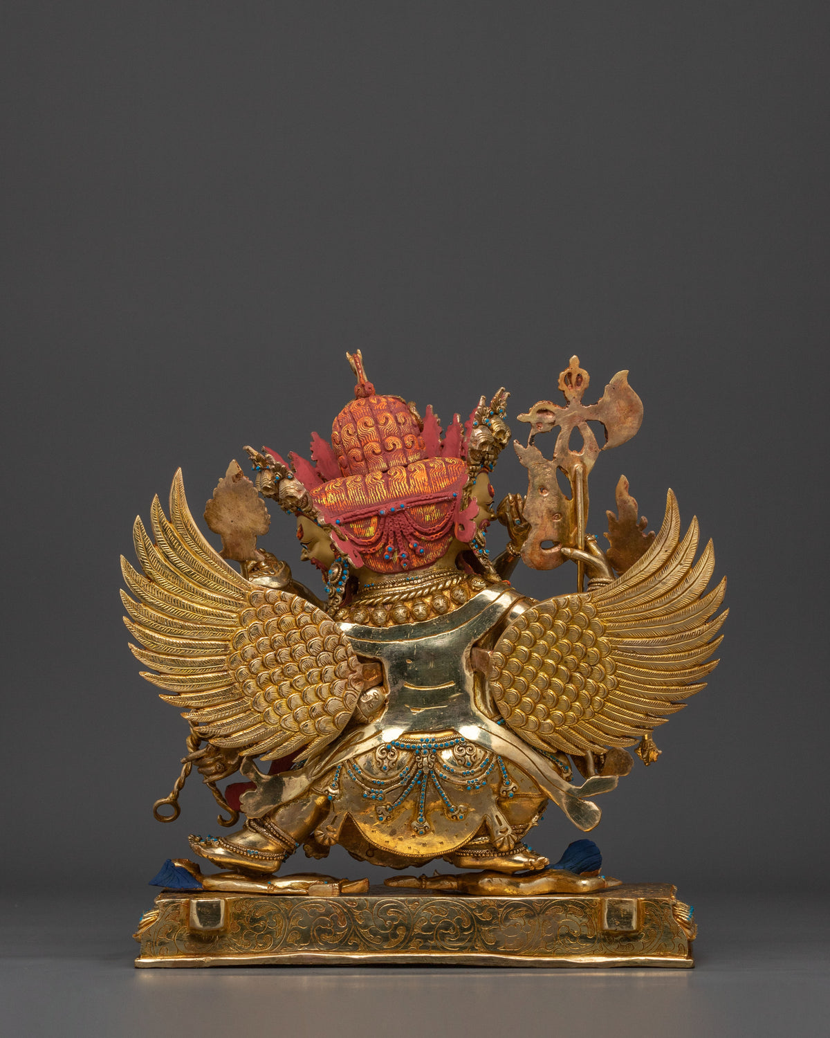 Hayagriva Wrathful Deity Statue | Handmade Tibetan Himalayan Altar
