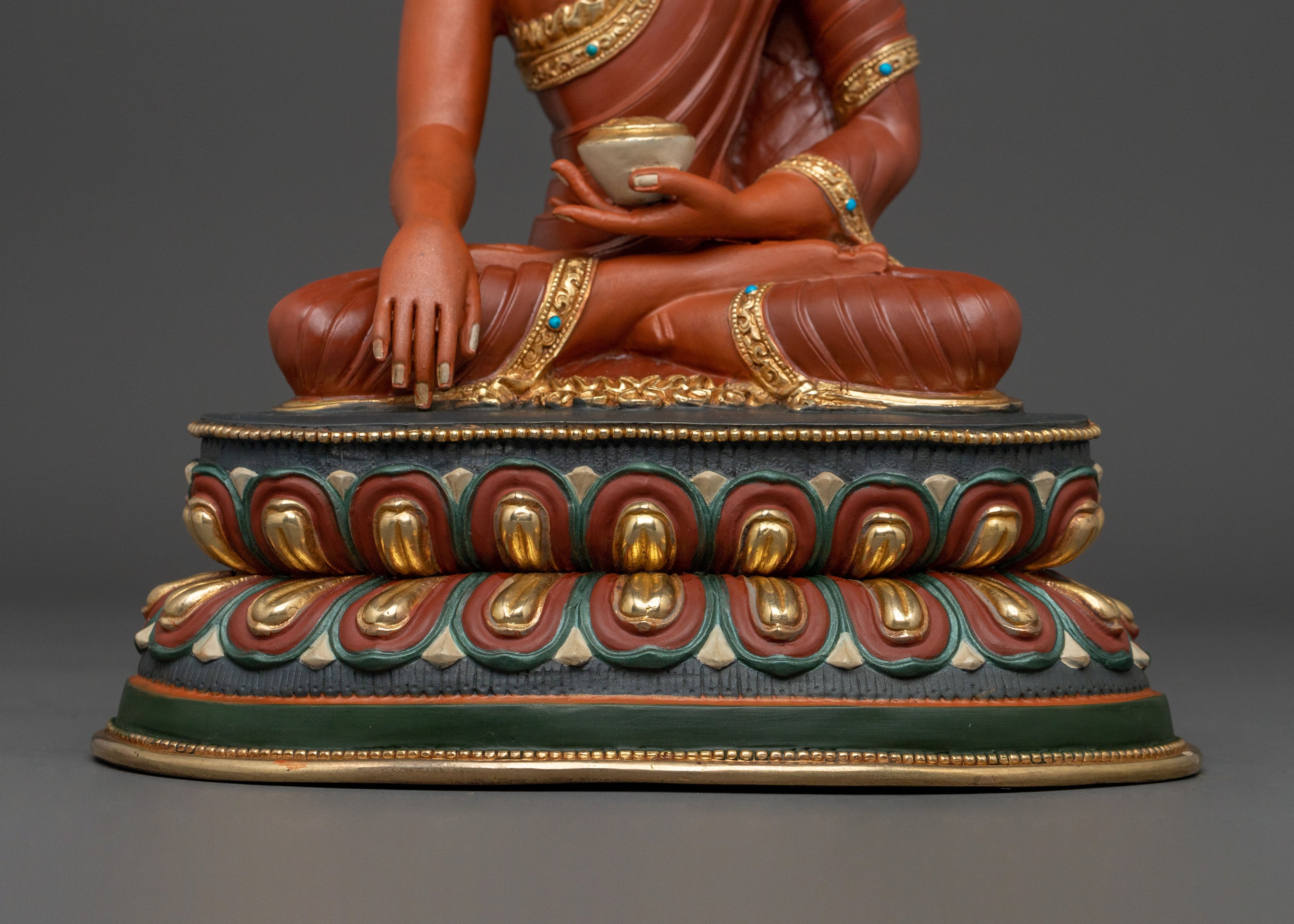 Three Buddhas Statue Collection: Sacred Set