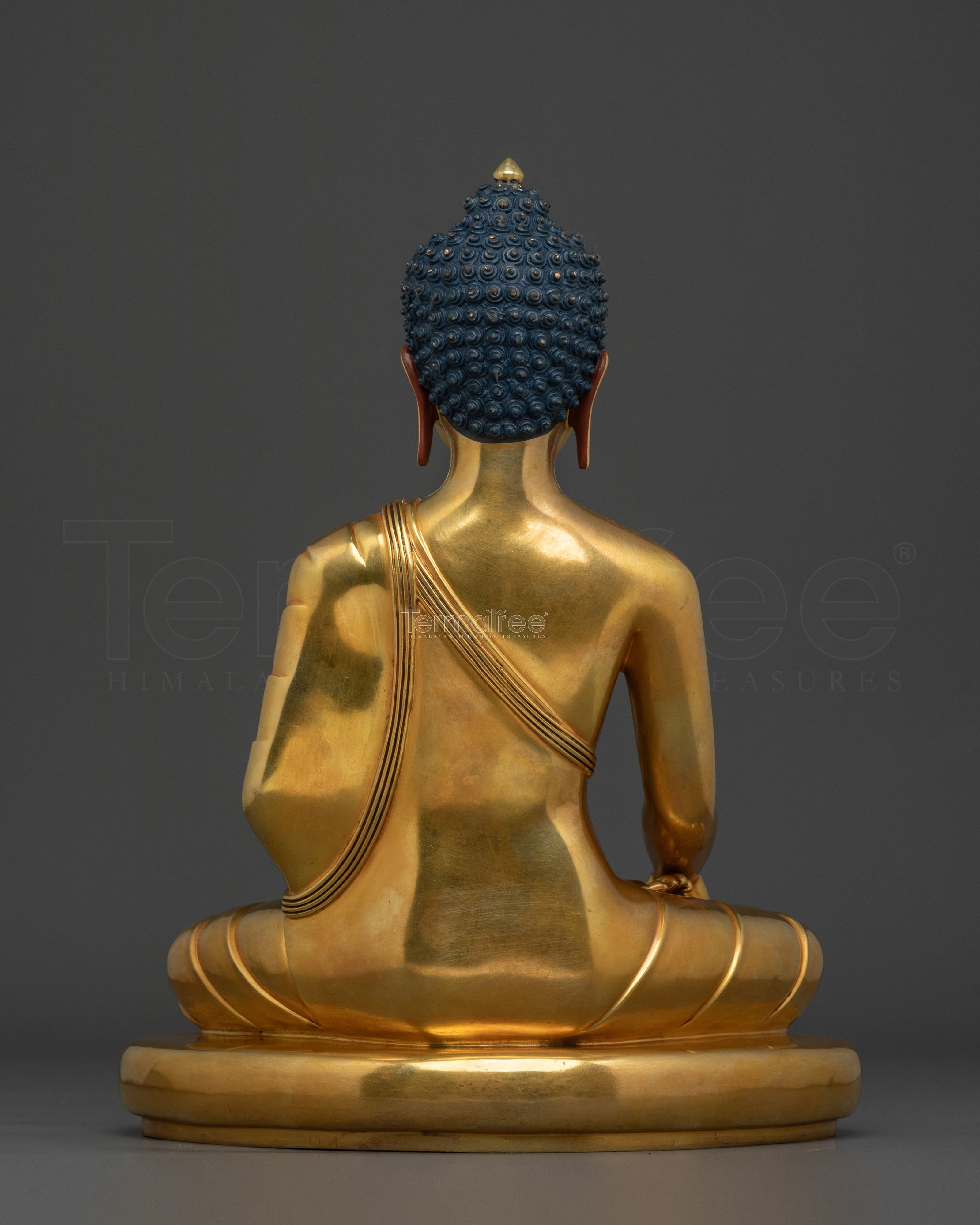 Golden Shakyamuni Buddha Statue | Home Decor