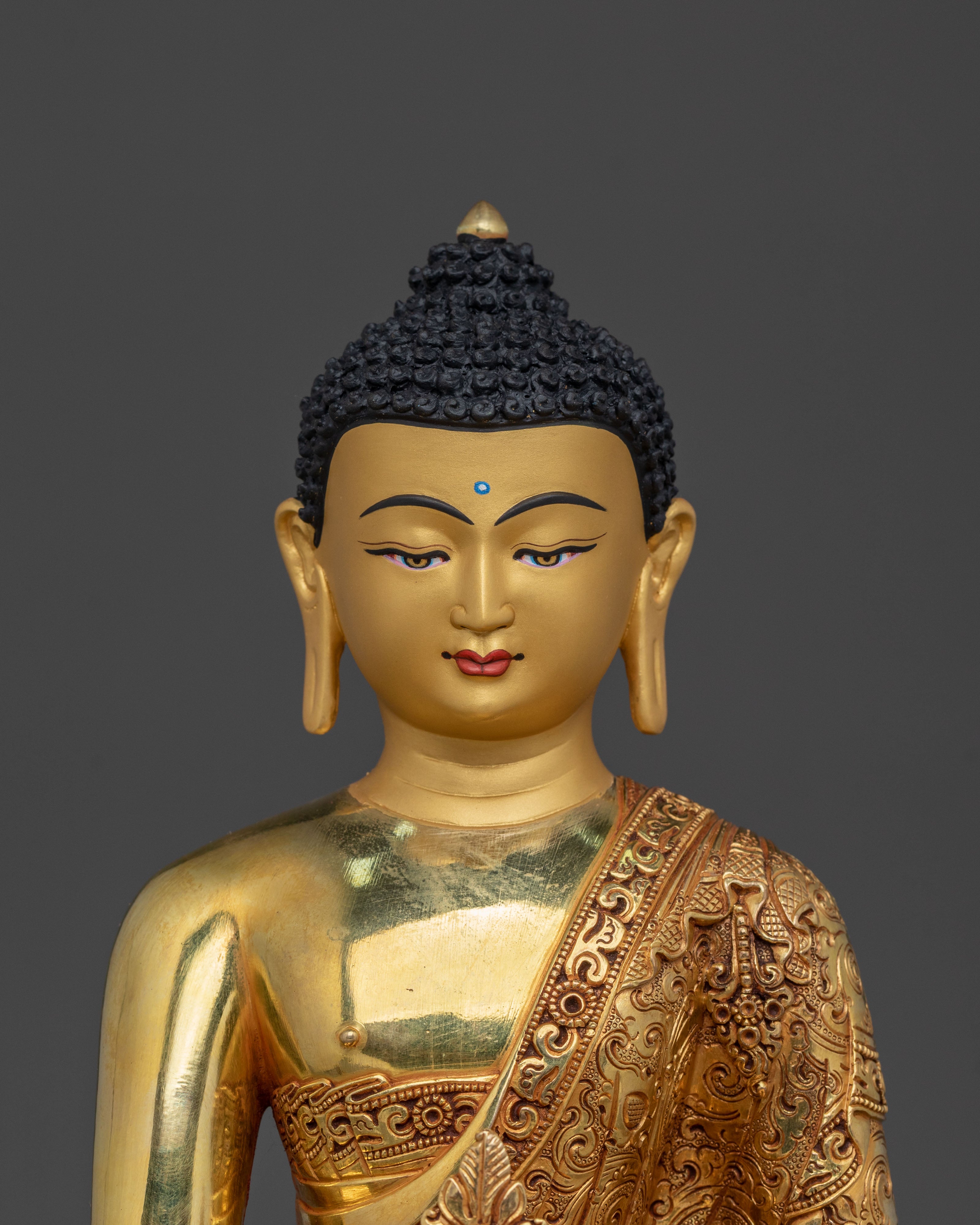 Sacred Three Buddhas Sculpture Set | Home Decor