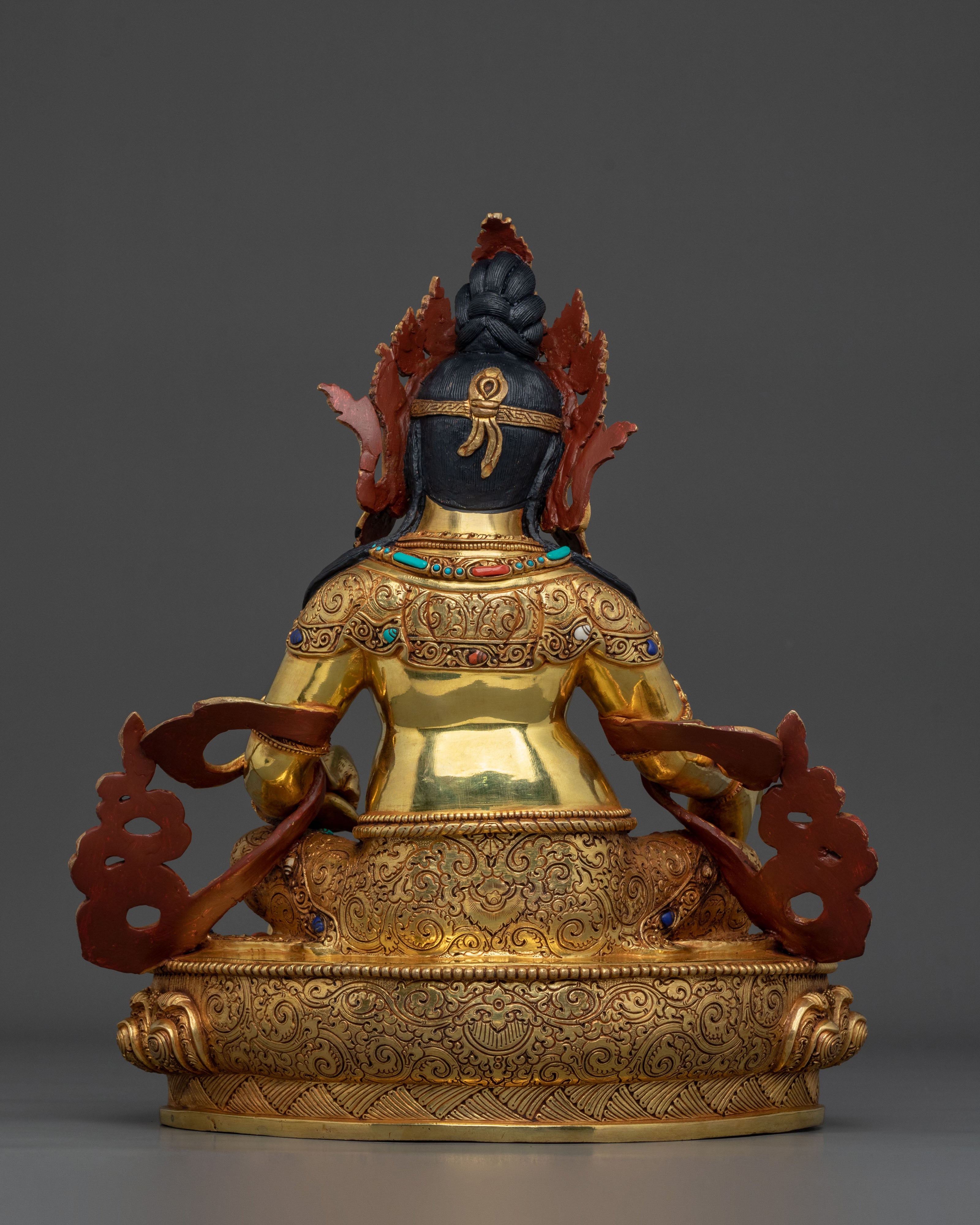 Five Dzambhala Statue Set | Sacred Buddhist Collection