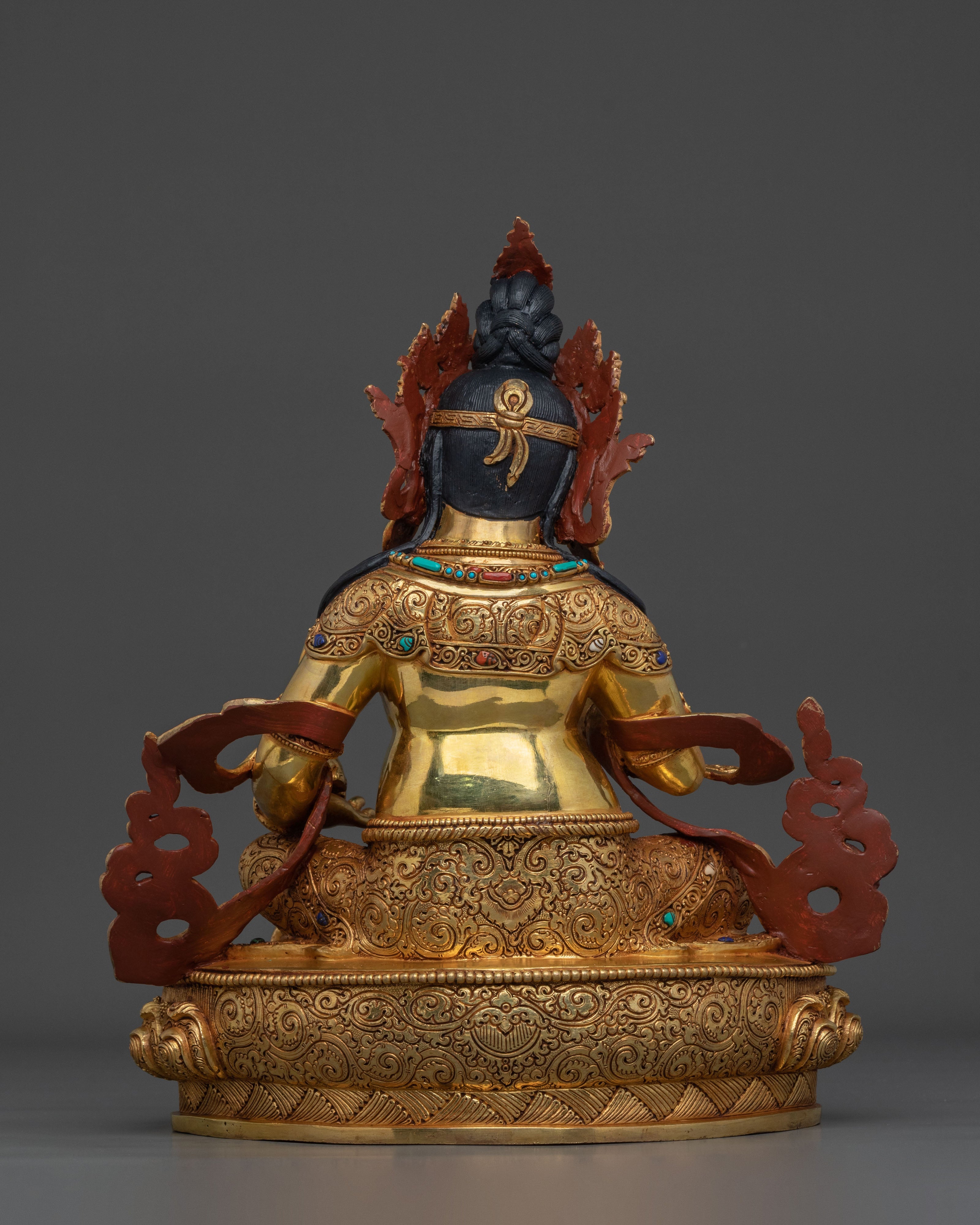 Five Dzambhala Statue Set | Sacred Buddhist Collection
