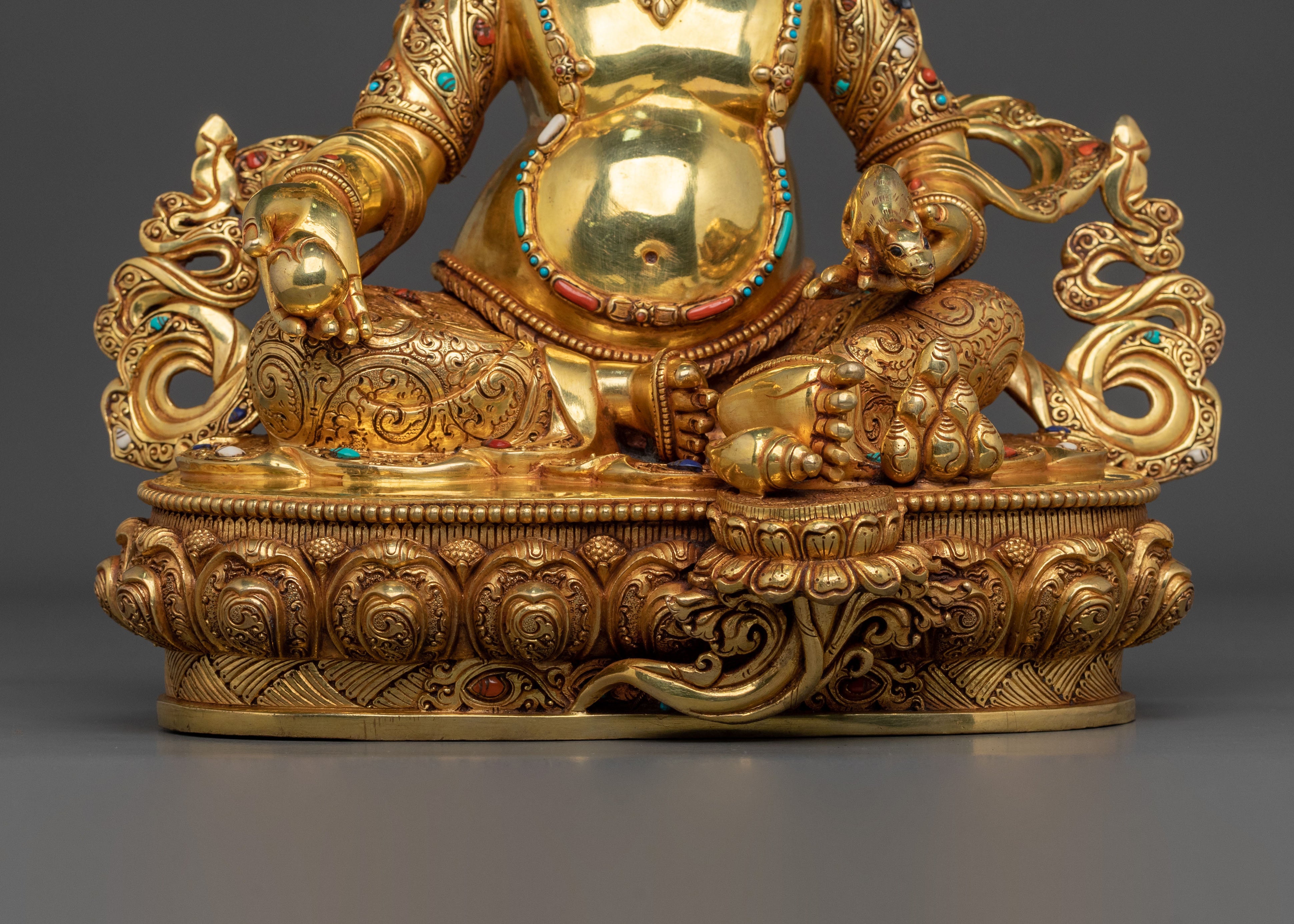 Five Dzambhala Statue Set | Sacred Buddhist Collection