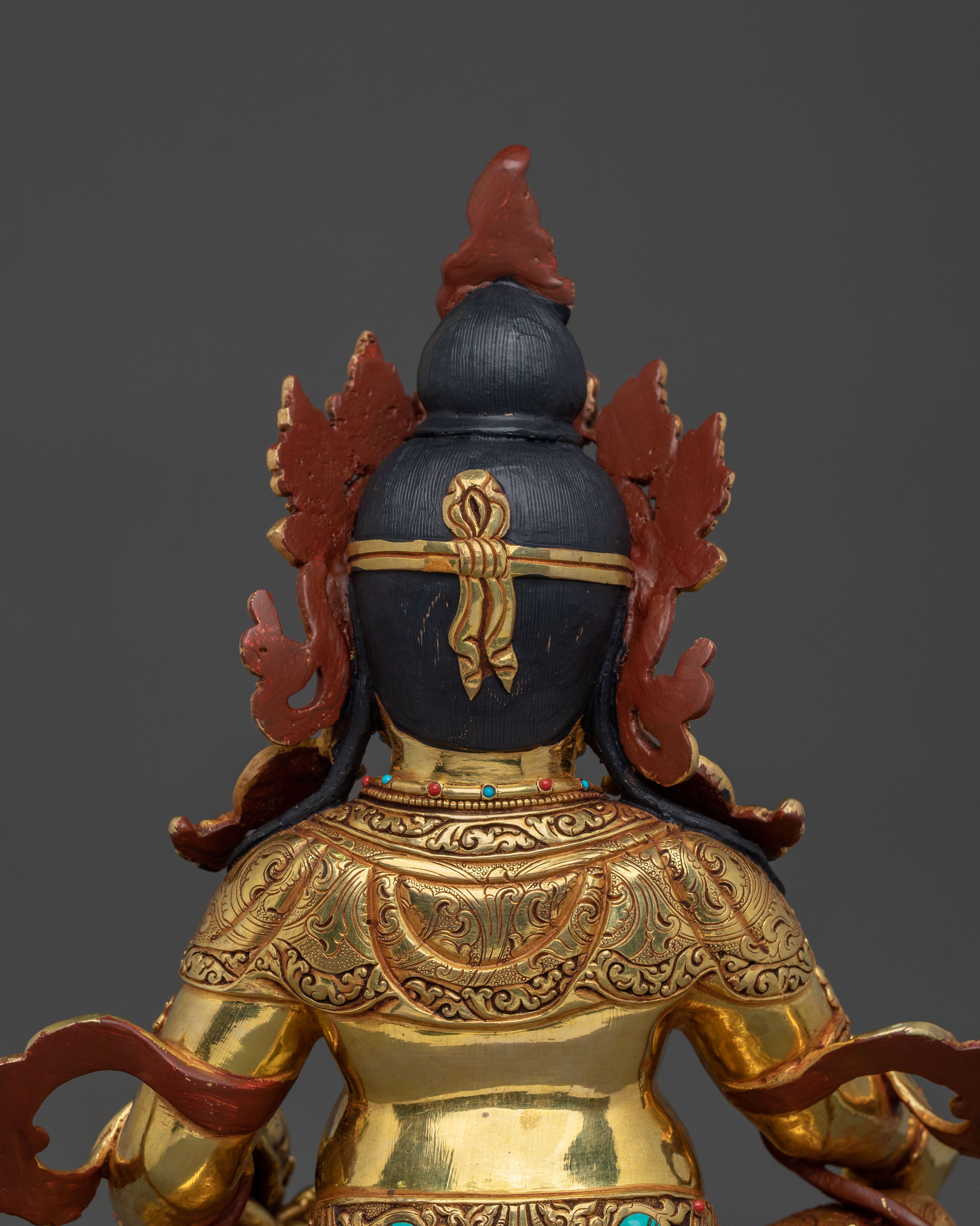 Five Dzambhala Statue Set | Sacred Buddhist Collection