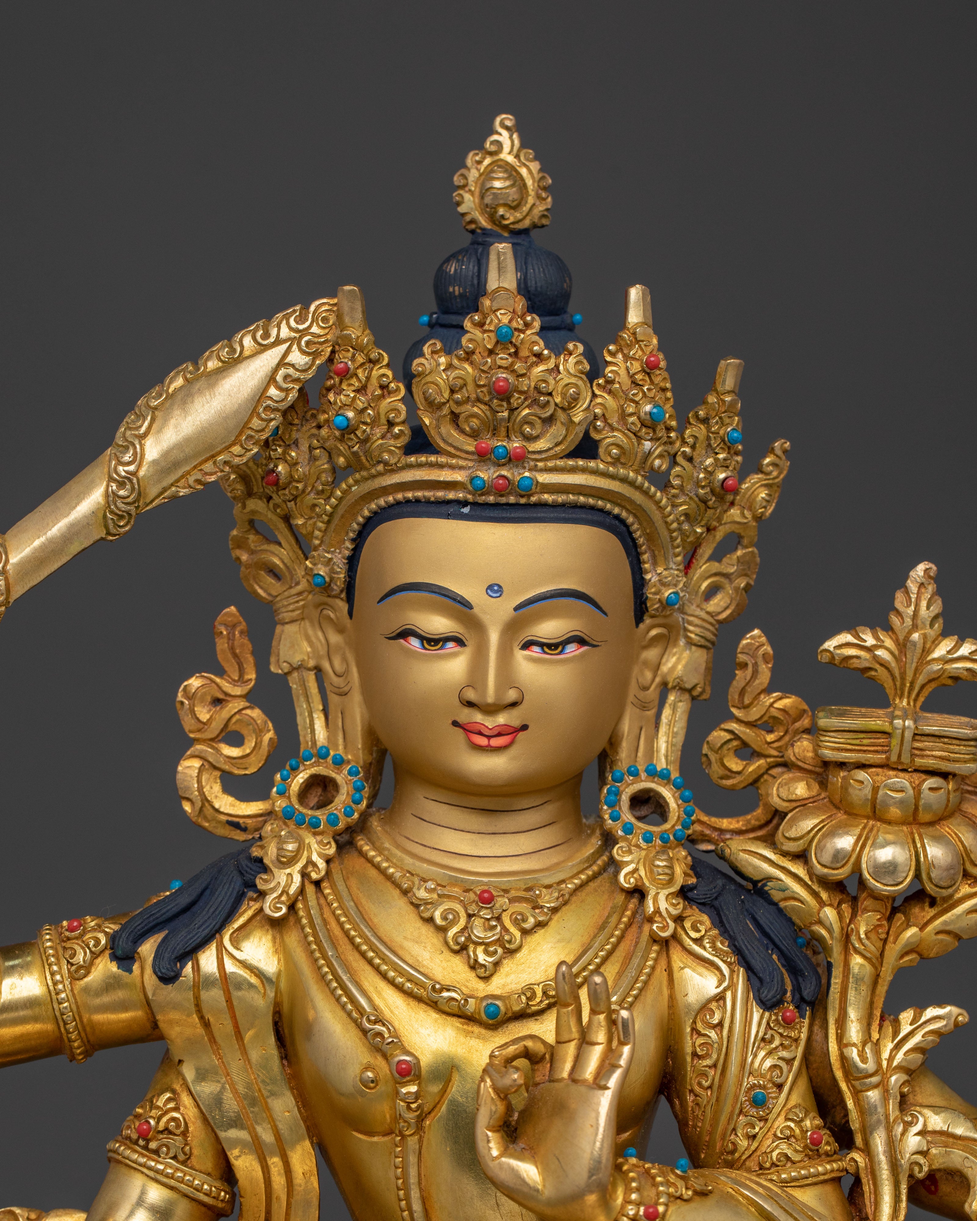 Manjushri Divine Statue Collection | Tibetan Buddhist Figurines
