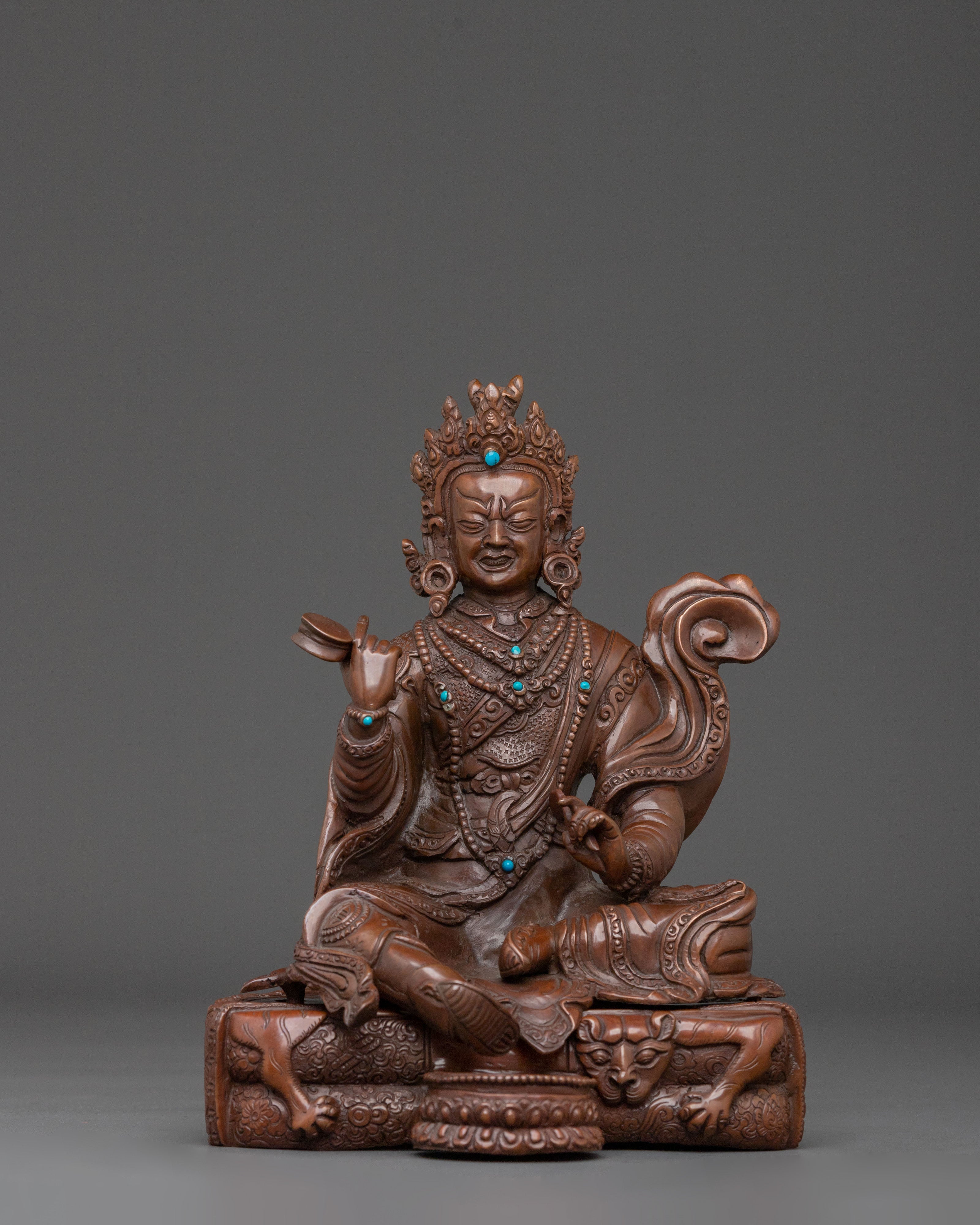 Guru Rinpoche with Eight Manifestation Sacred Statue Collection