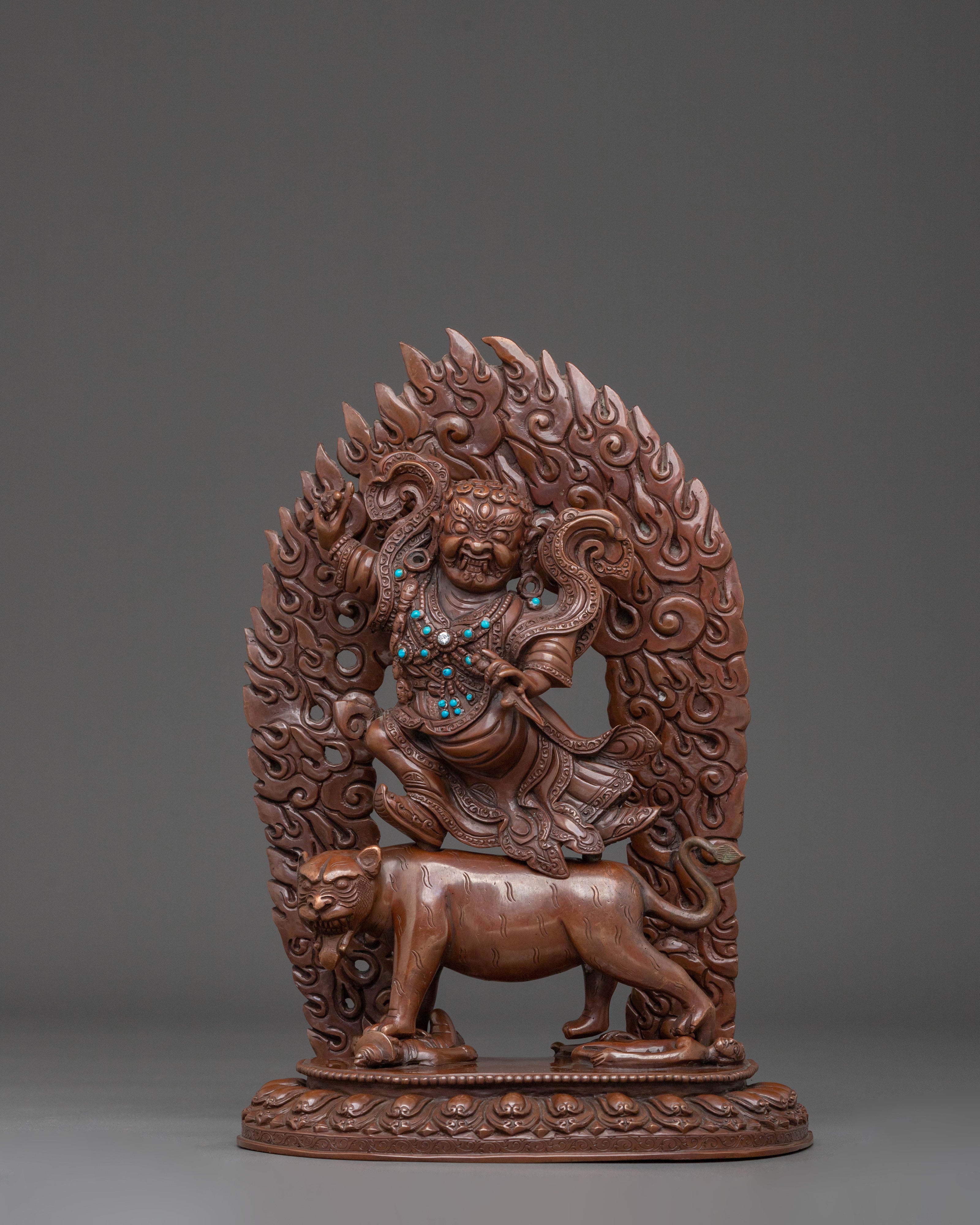 Guru Rinpoche with Eight Manifestation Sacred Statue Collection
