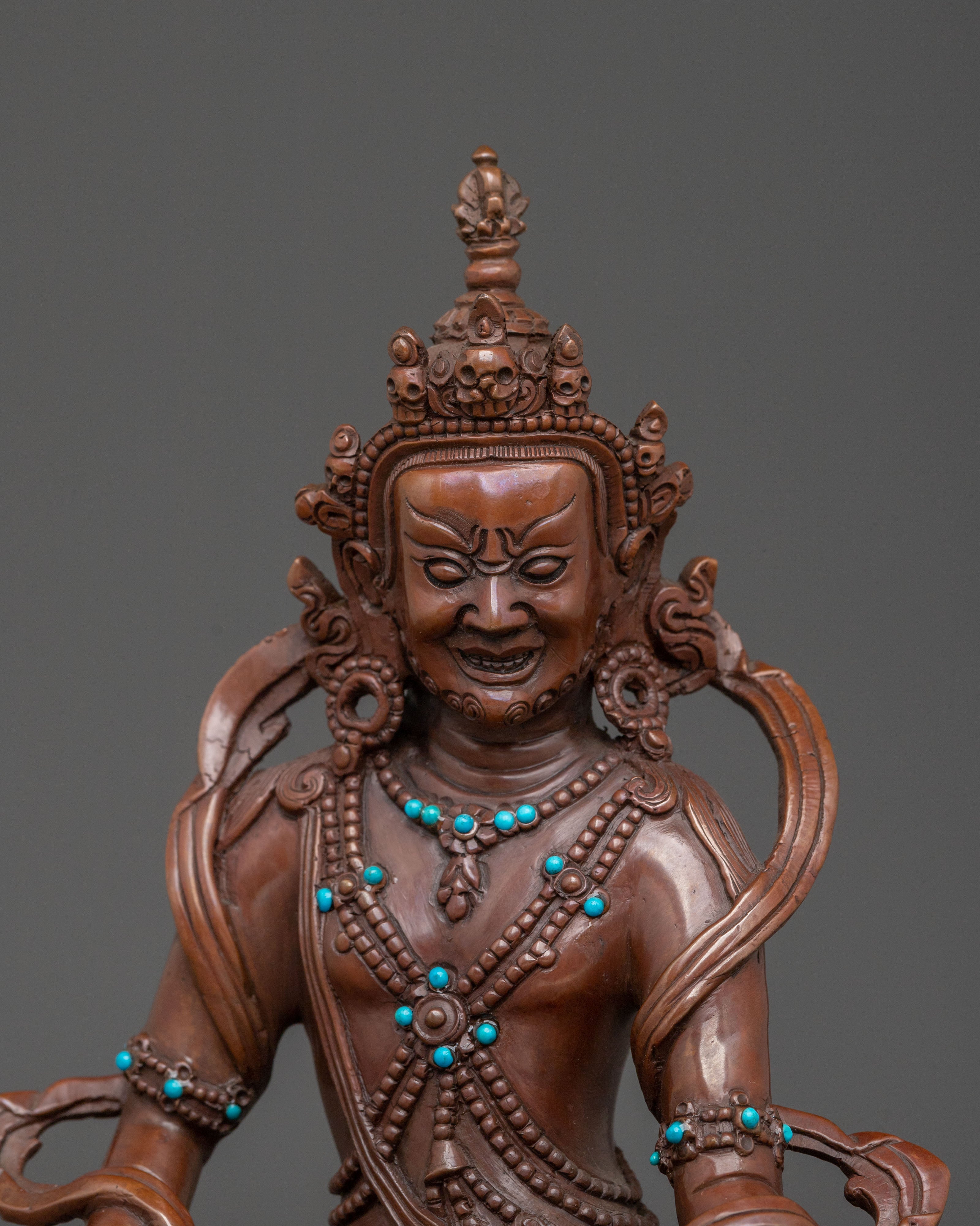 Guru Rinpoche with Eight Manifestation Sacred Statue Collection