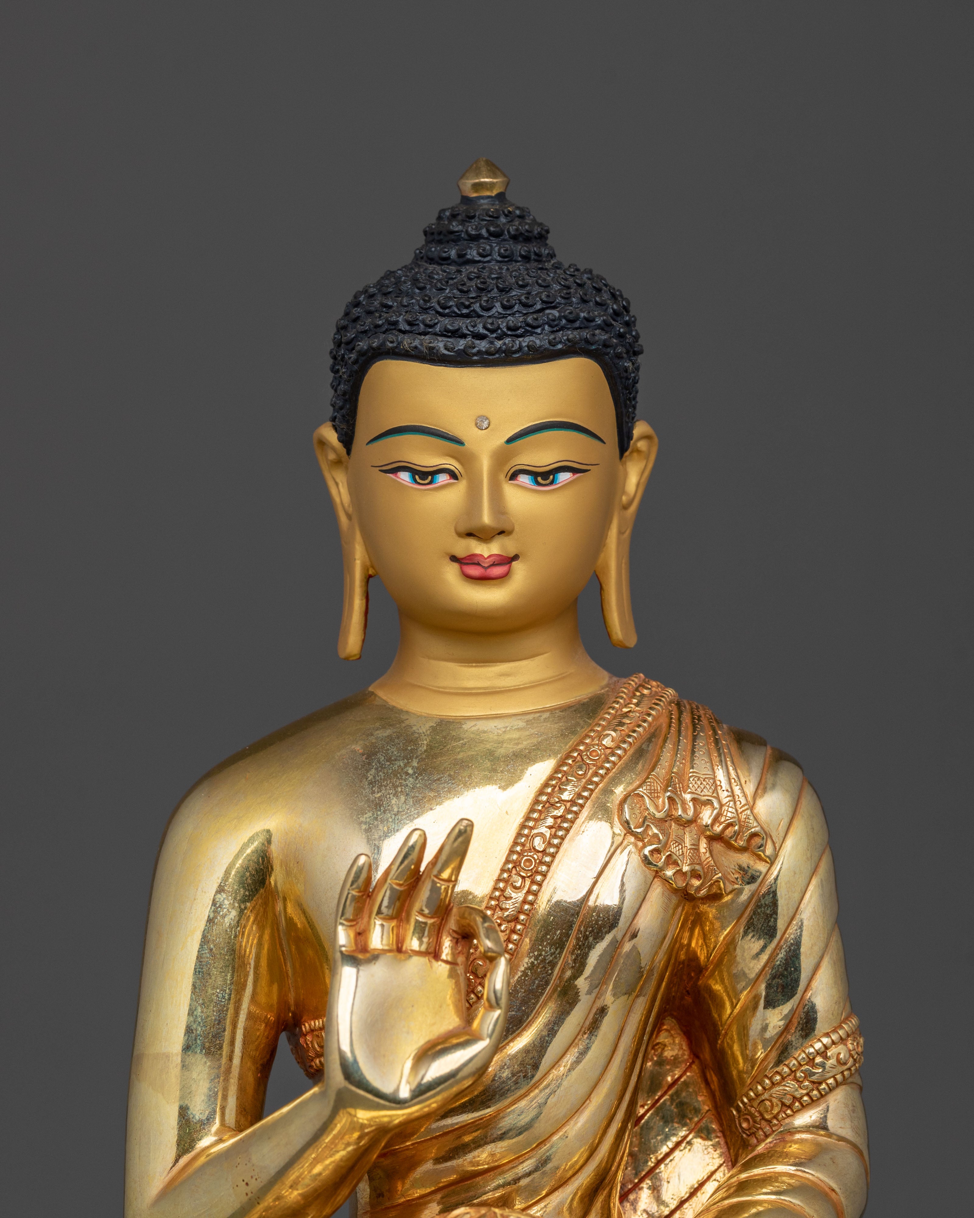 Three Buddhas Statue Set | Figurines for Altar Home Decor