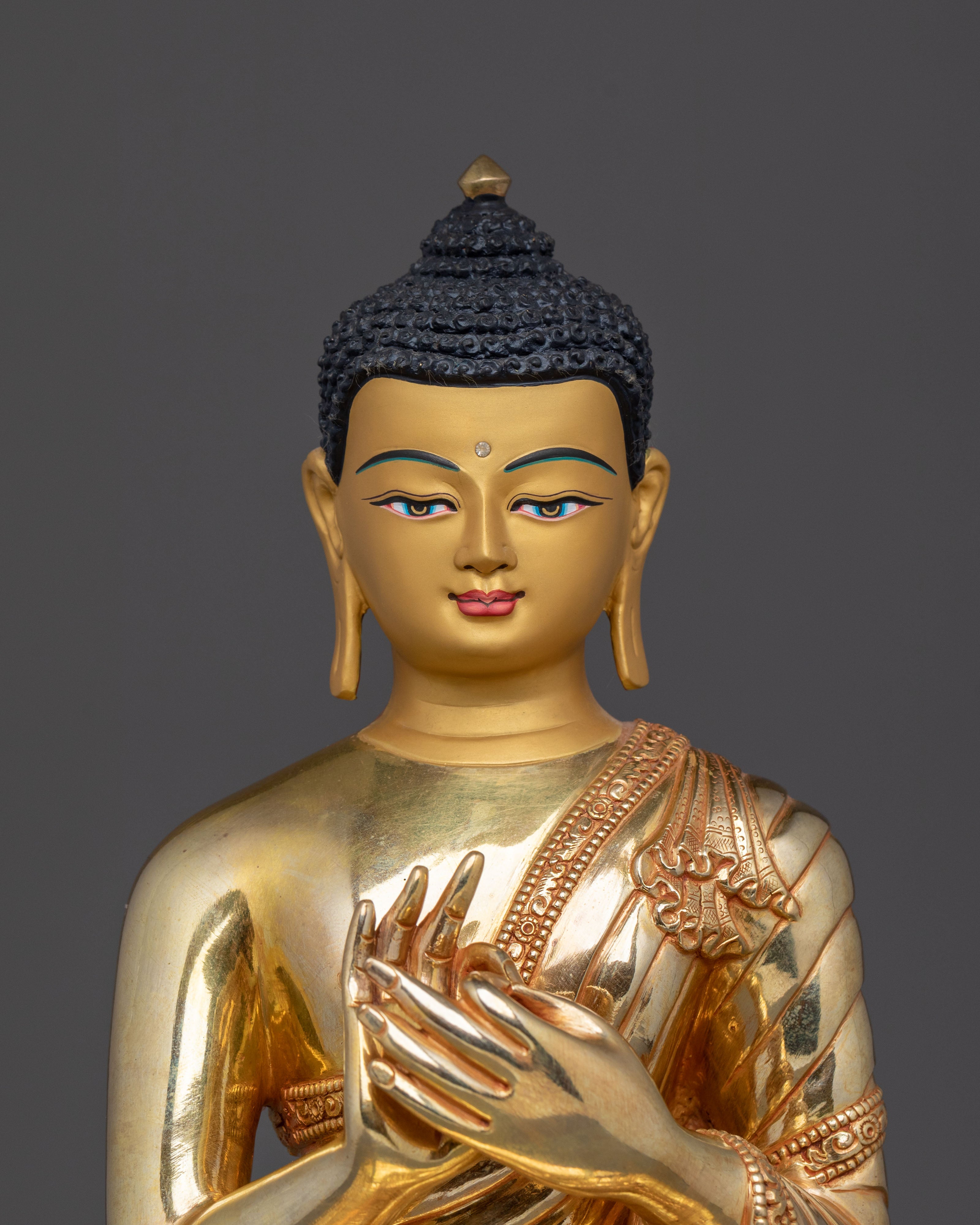Three Buddhas Statue Set | Figurines for Altar Home Decor