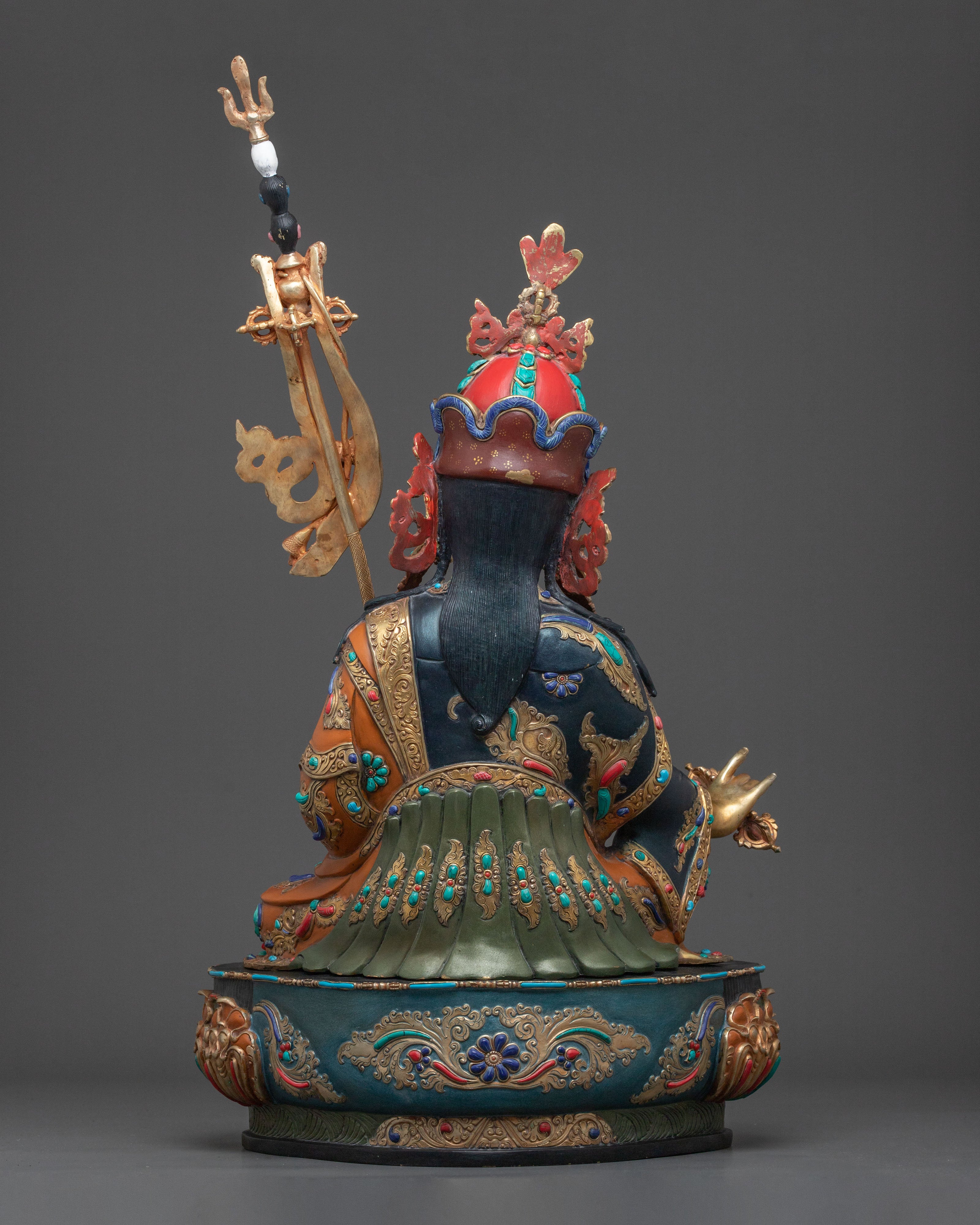 Guru Rinpoche Statue With Disciples | Sacred Collection