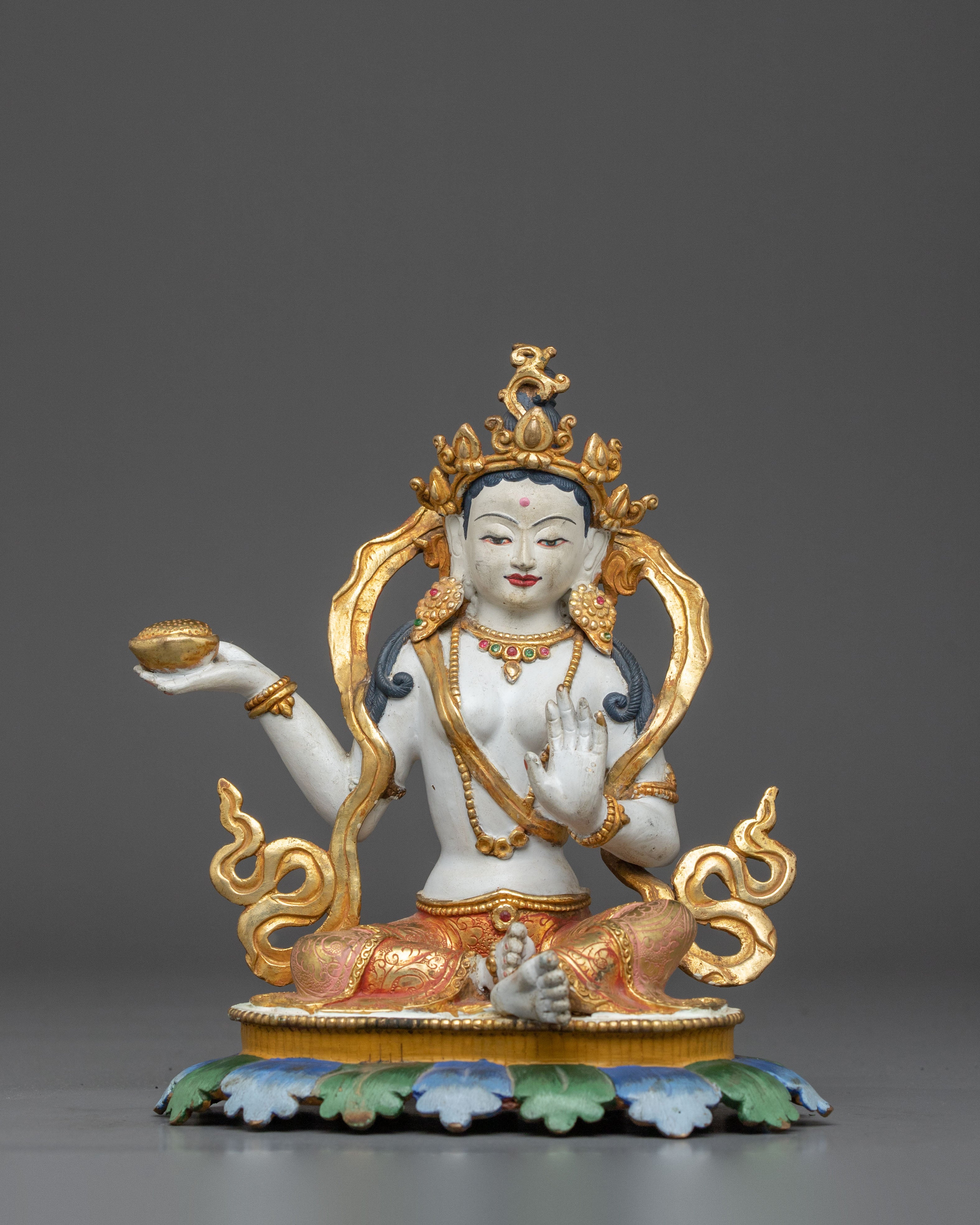 Guru Rinpoche Statue With Disciples | Sacred Collection