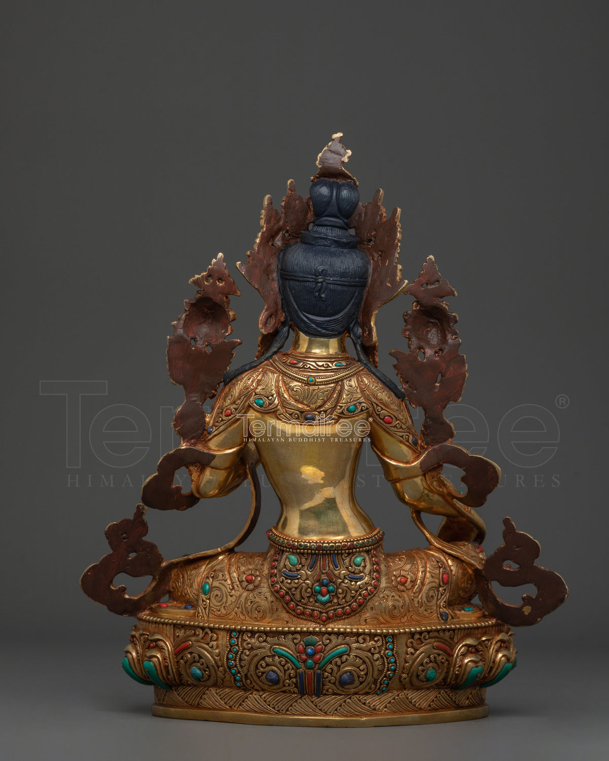 Green Tara Sacred Figurine | Tibetan Buddhist Goddess