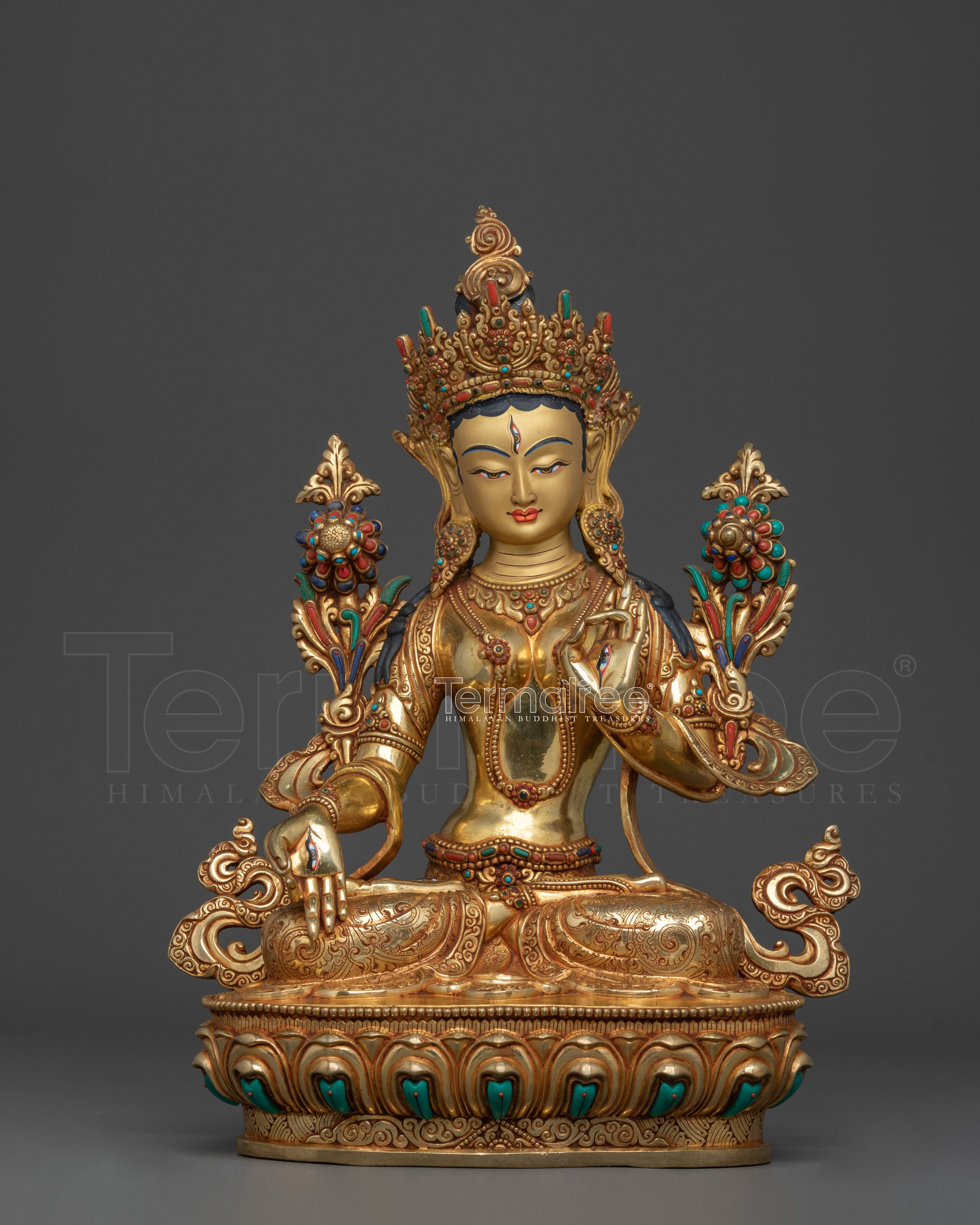 White Tara Statue