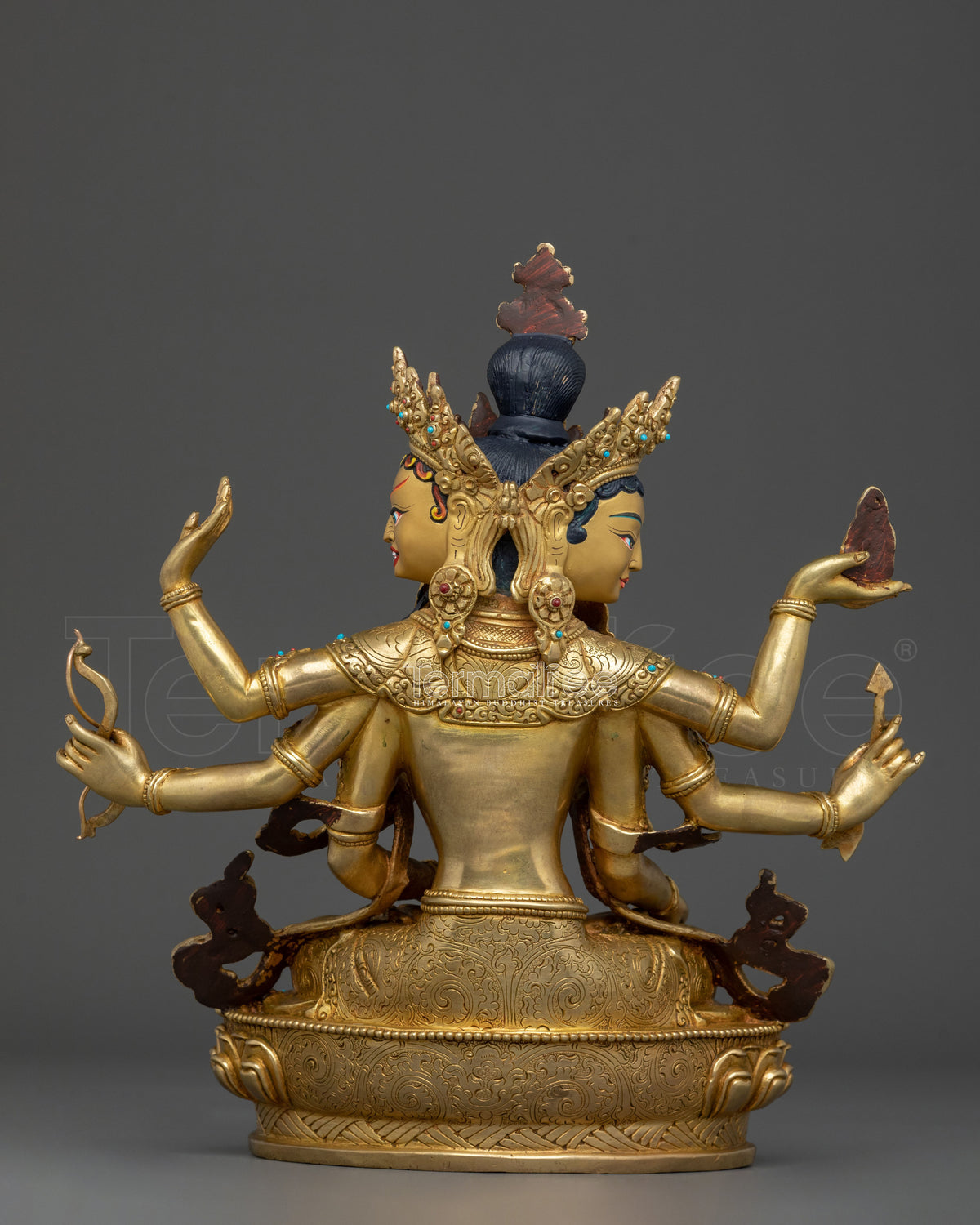 Female Deity Namgyalma Statue | Longevity Goddess Sculpture