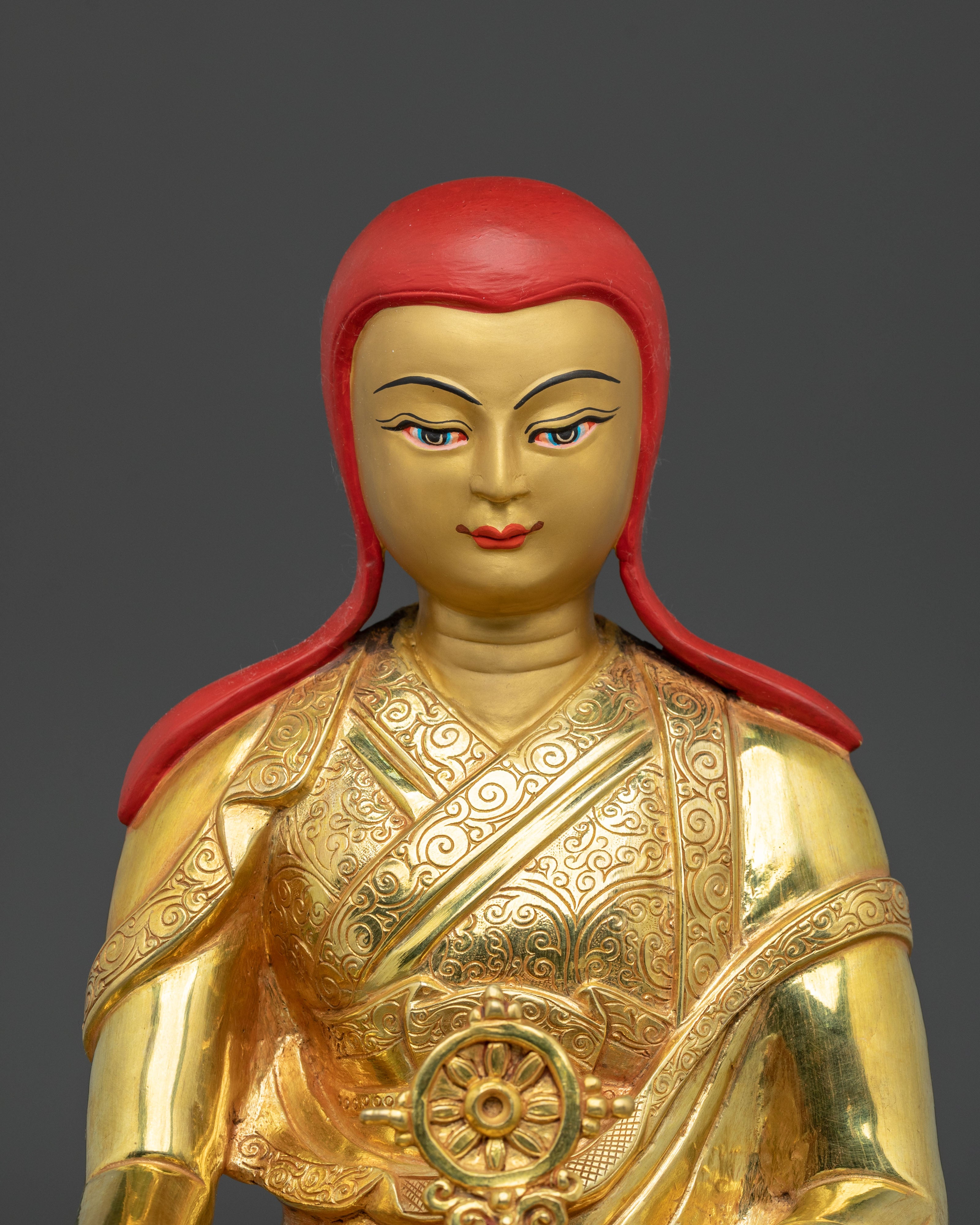 Handmade Shakya Master Statue Set | Sacred Collection