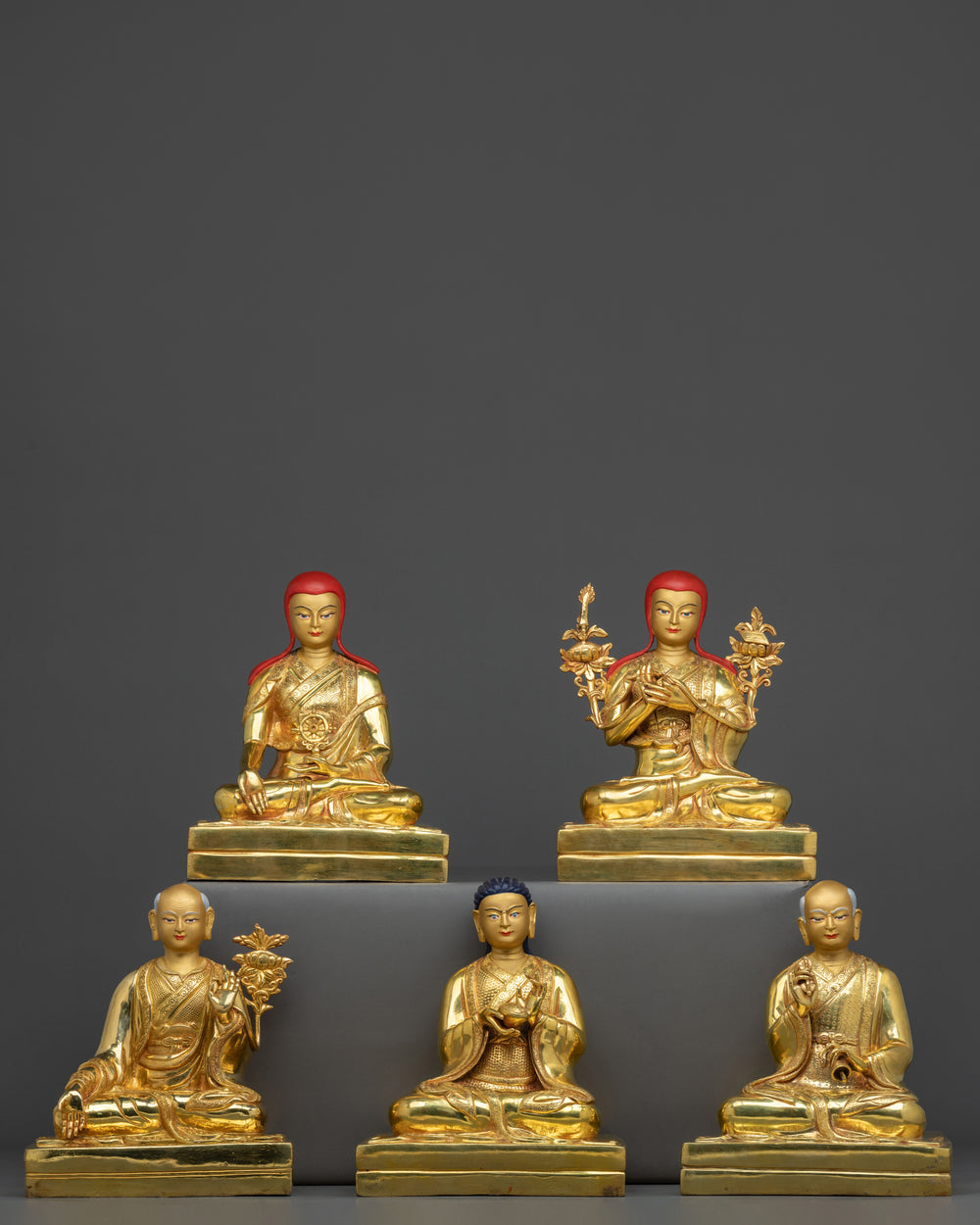 Shakya Master Statue Set