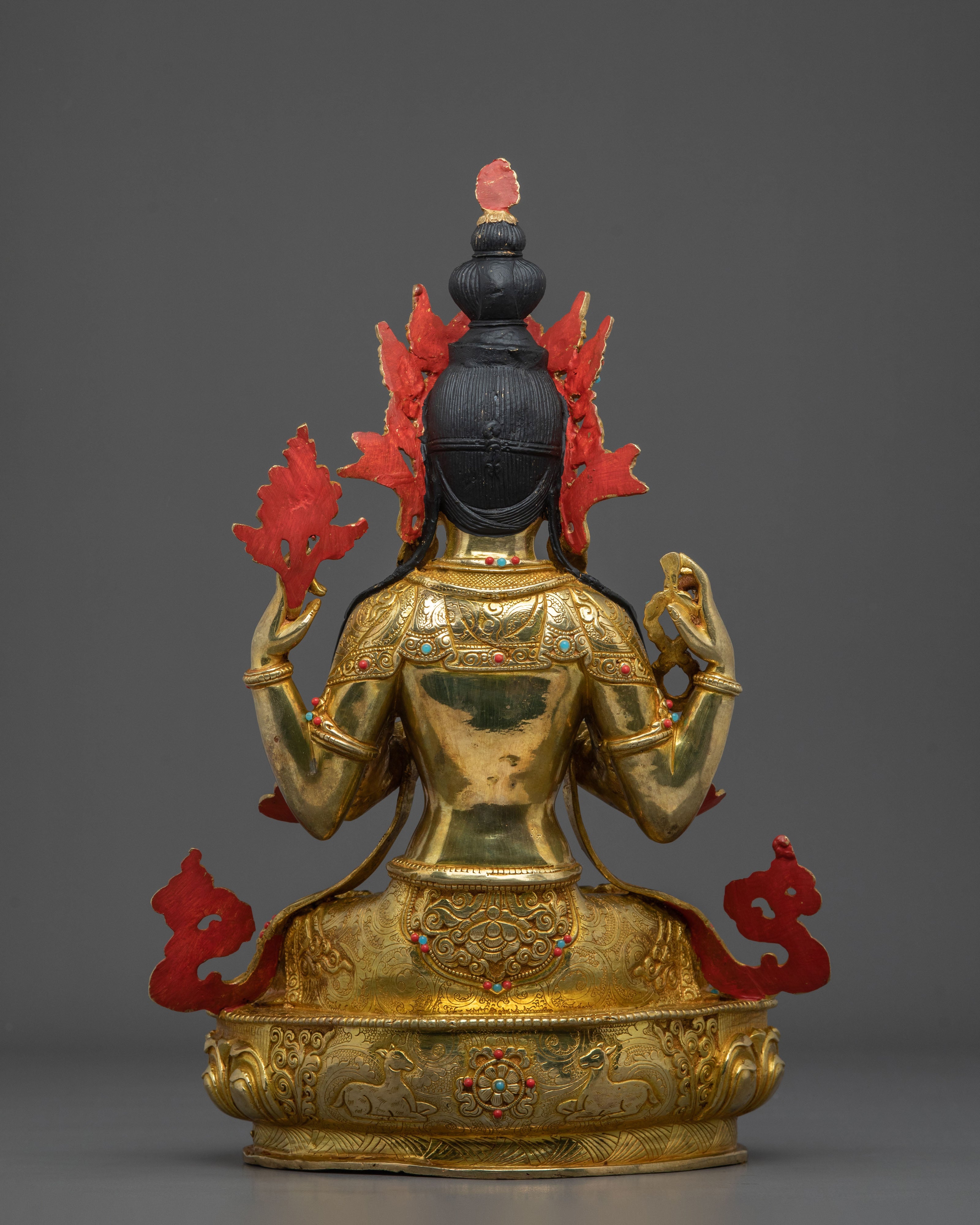 Handmade Buddha Dharma Sangha Statue Collection | Home Decor