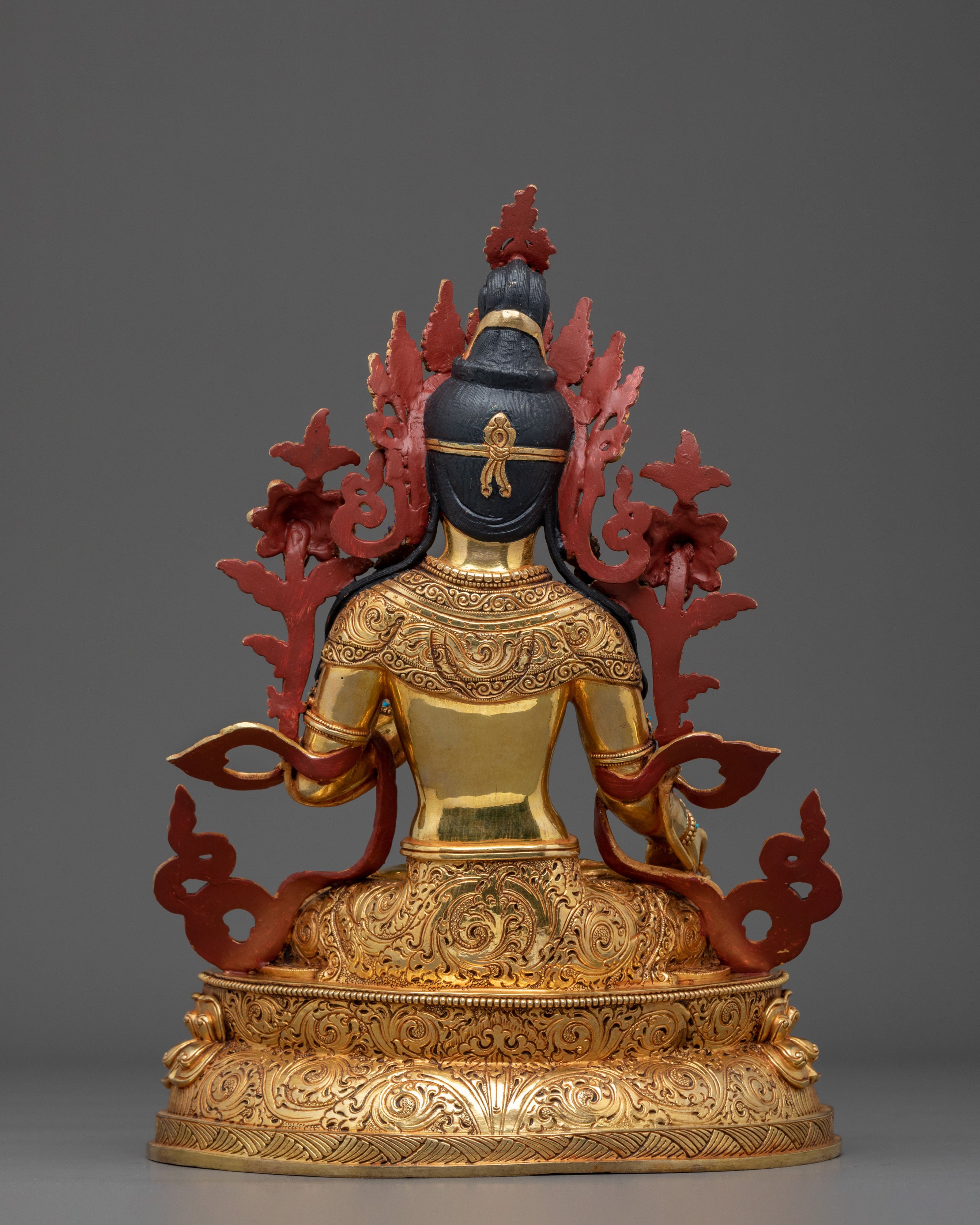 Three Long-Life Deities Statue Set | Tibetan Buddhist Figurine