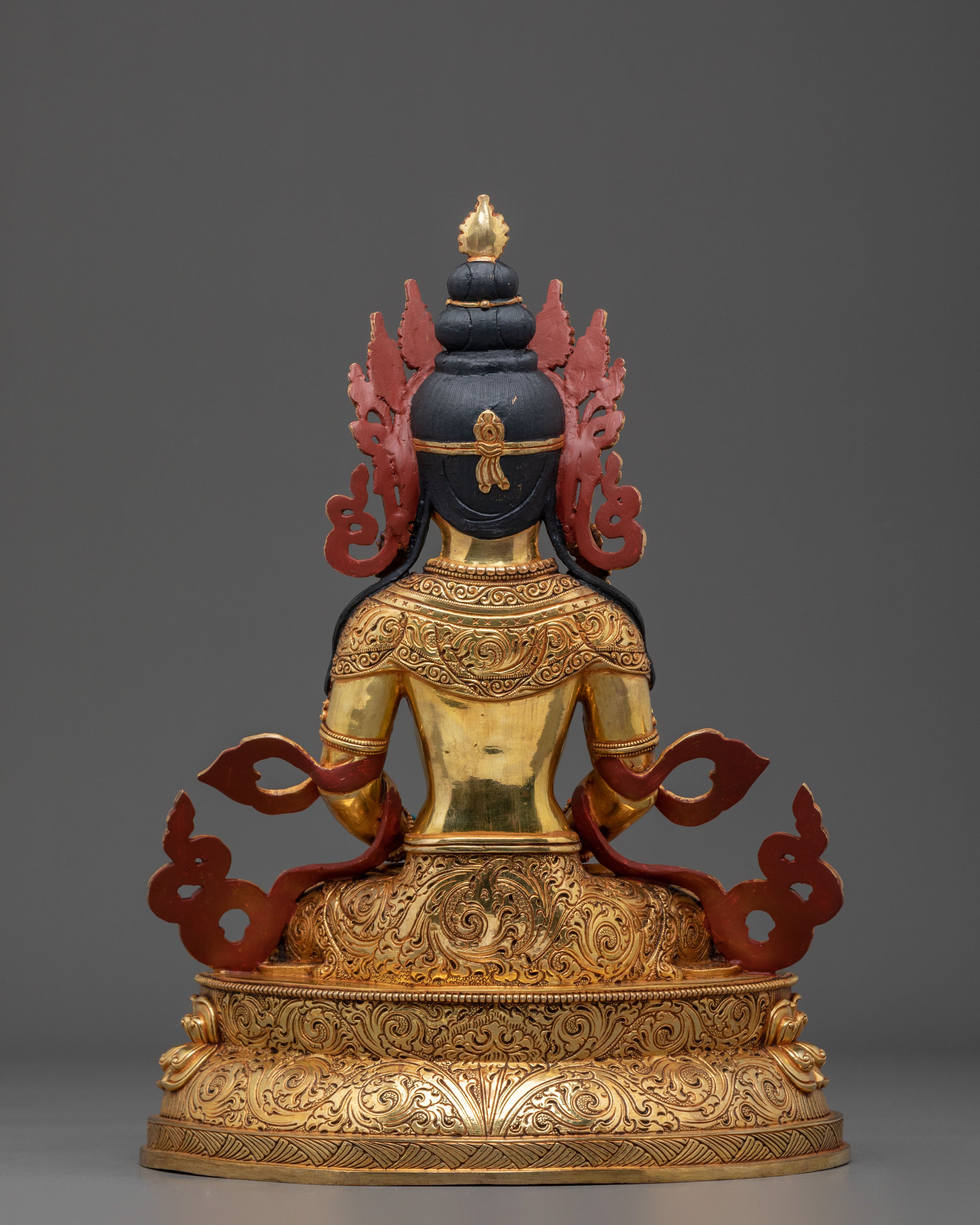 Three Long-Life Deities Statue Set | Tibetan Buddhist Figurine